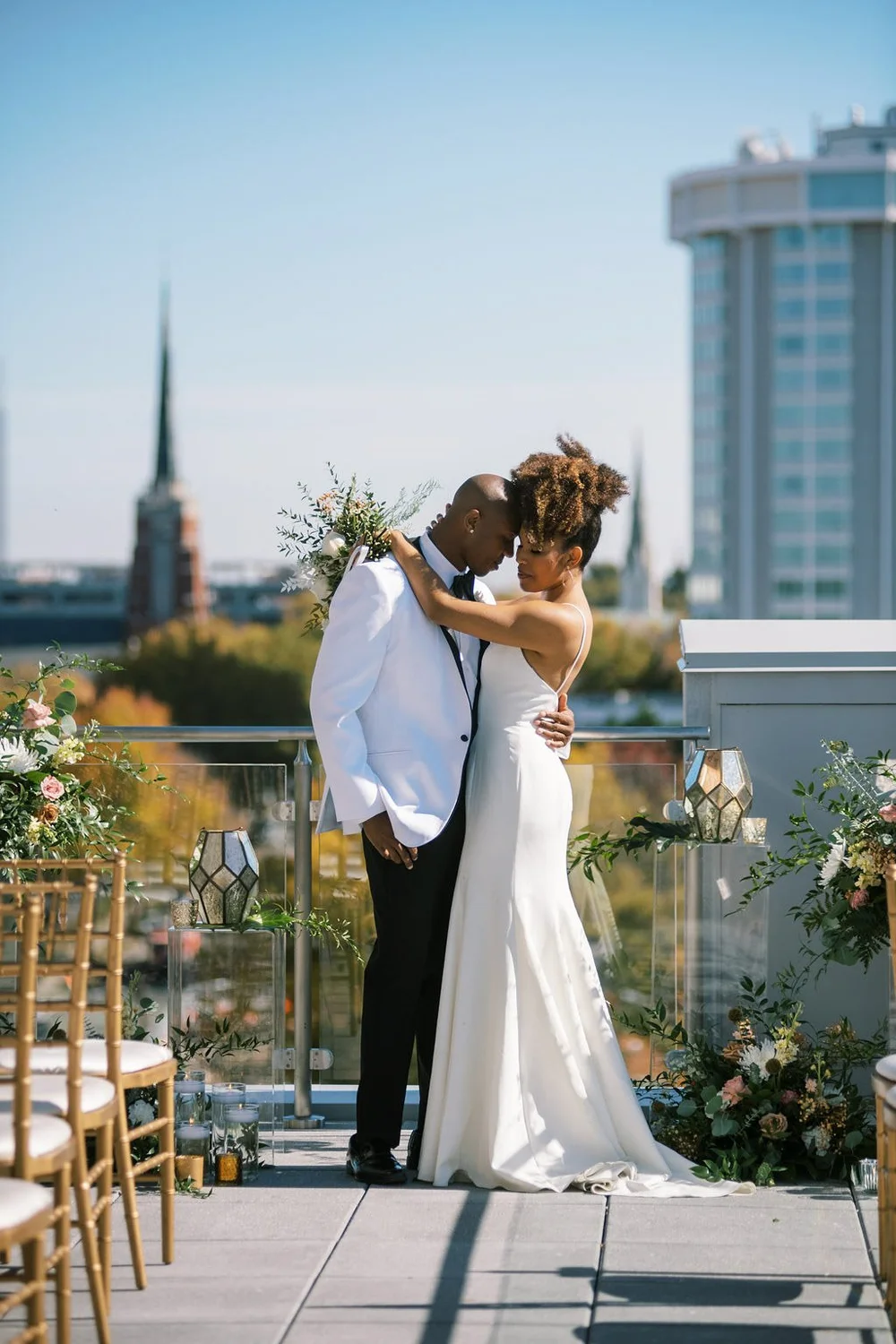 Raleigh Rooftop Wedding Union Hall Wedding Venue Raleigh NC 27601