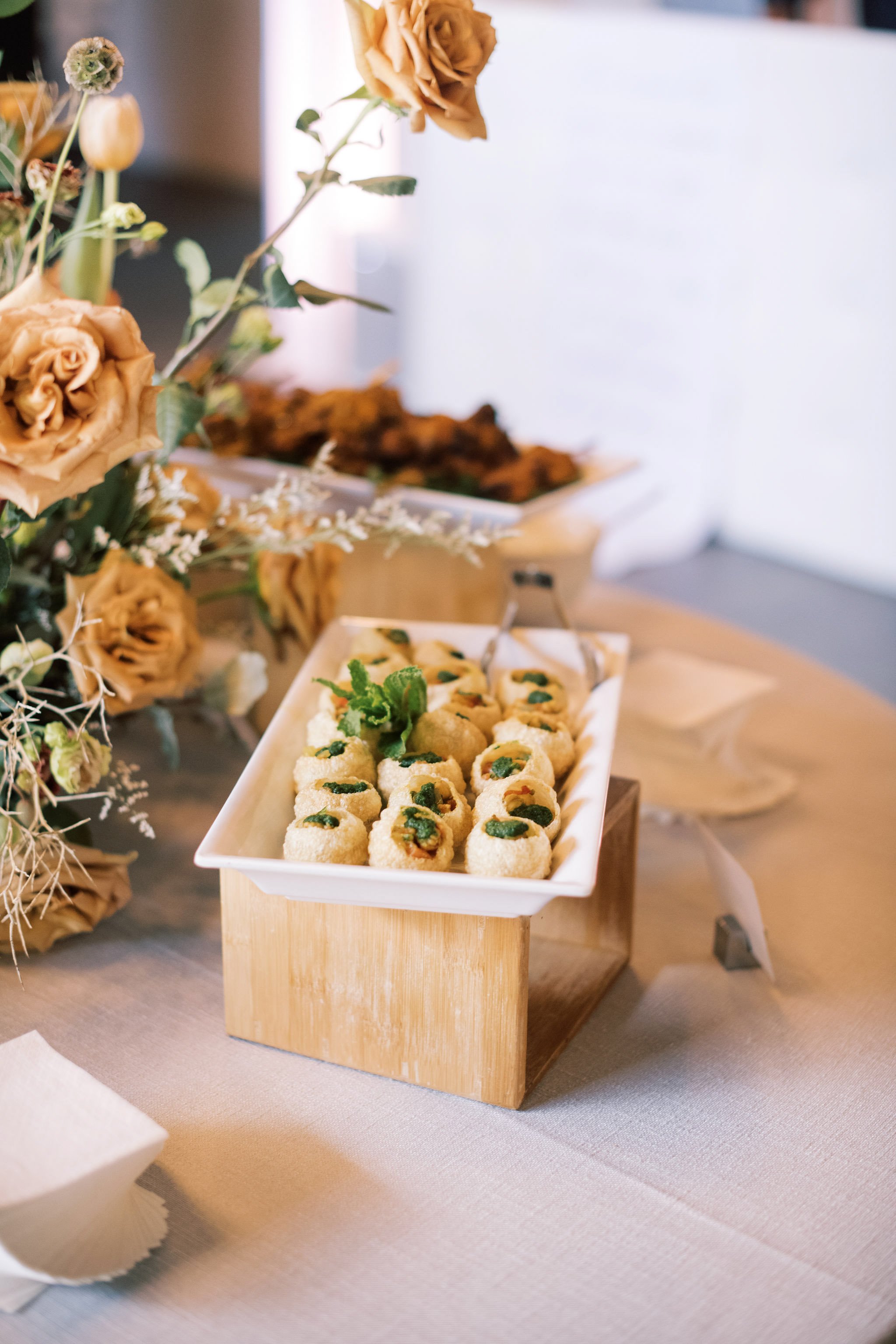 Appetizers PoshNosh Catering Whitaker &amp; Atlantic Raleigh NC Wedding Venue Fancy This Photography