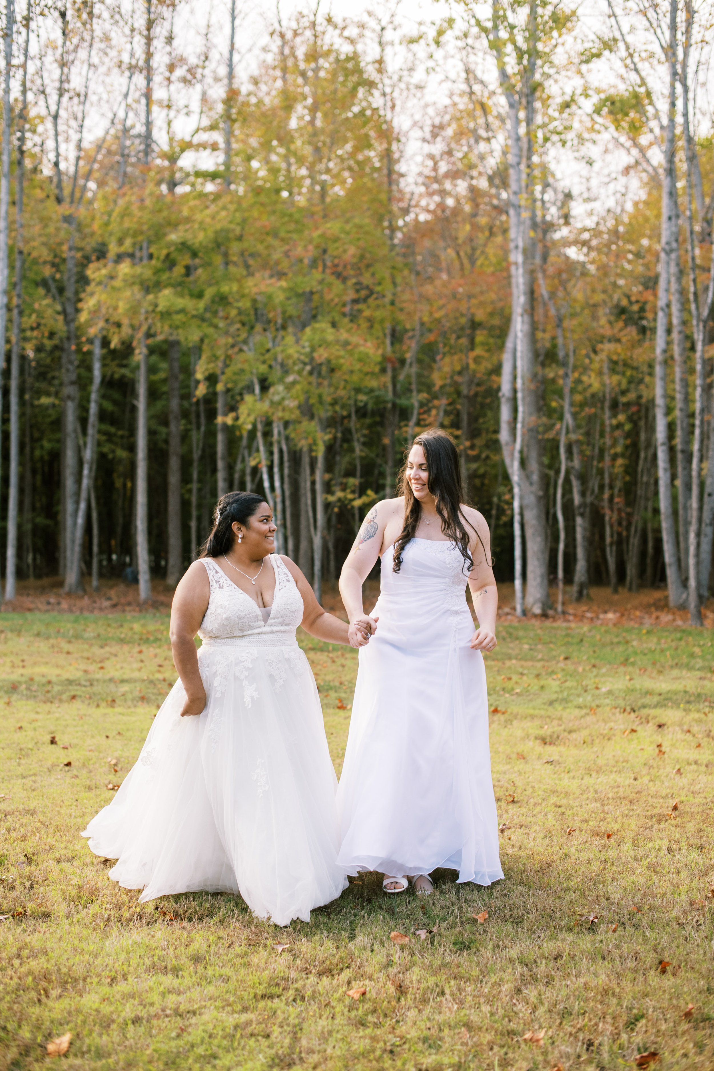 Meadow Brides Beautiful Mebane NC Wedding in Family's Backyard Fancy This Photography