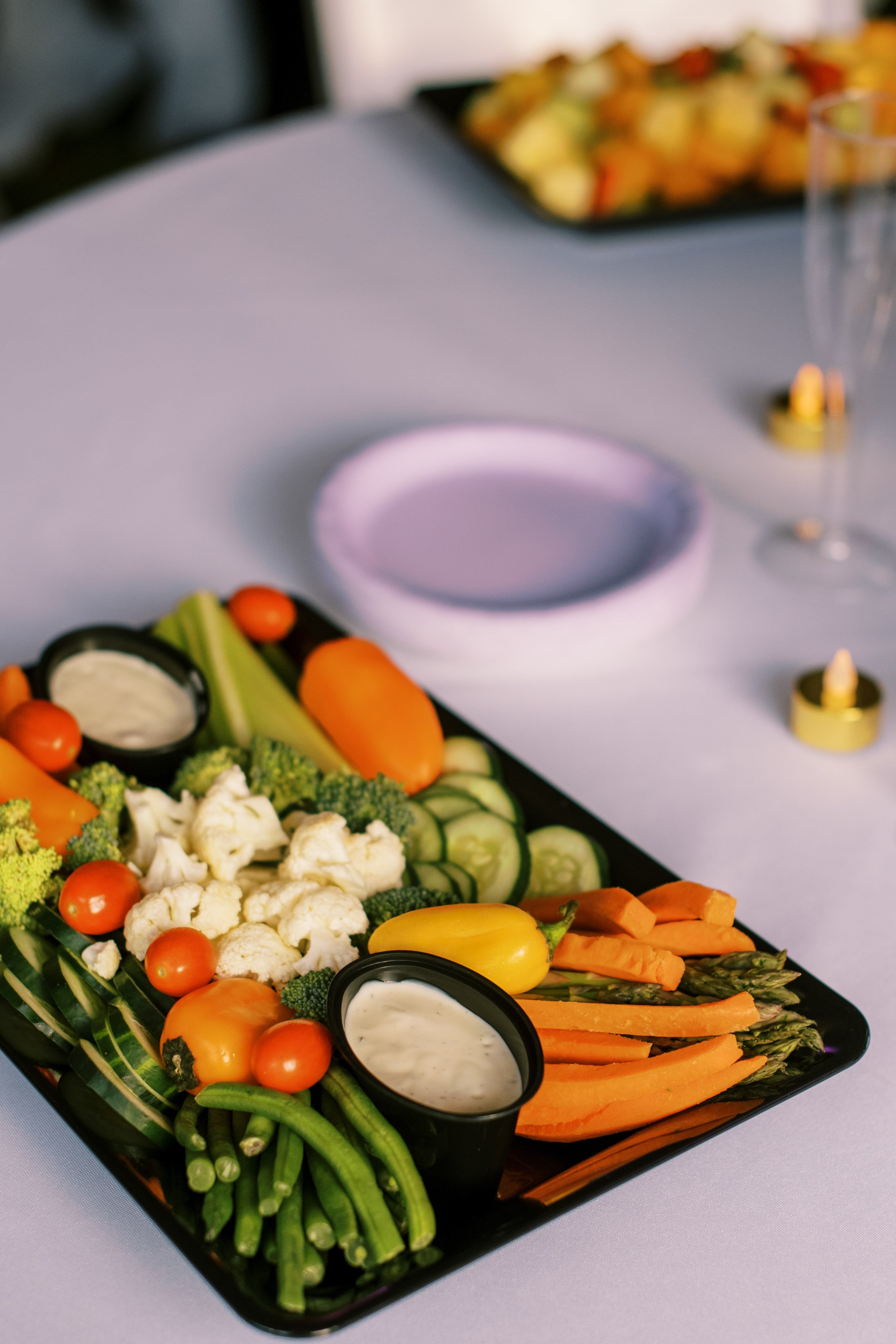 Vegetable Tray Beautiful Mebane NC Wedding in Family's Backyard Fancy This Photography