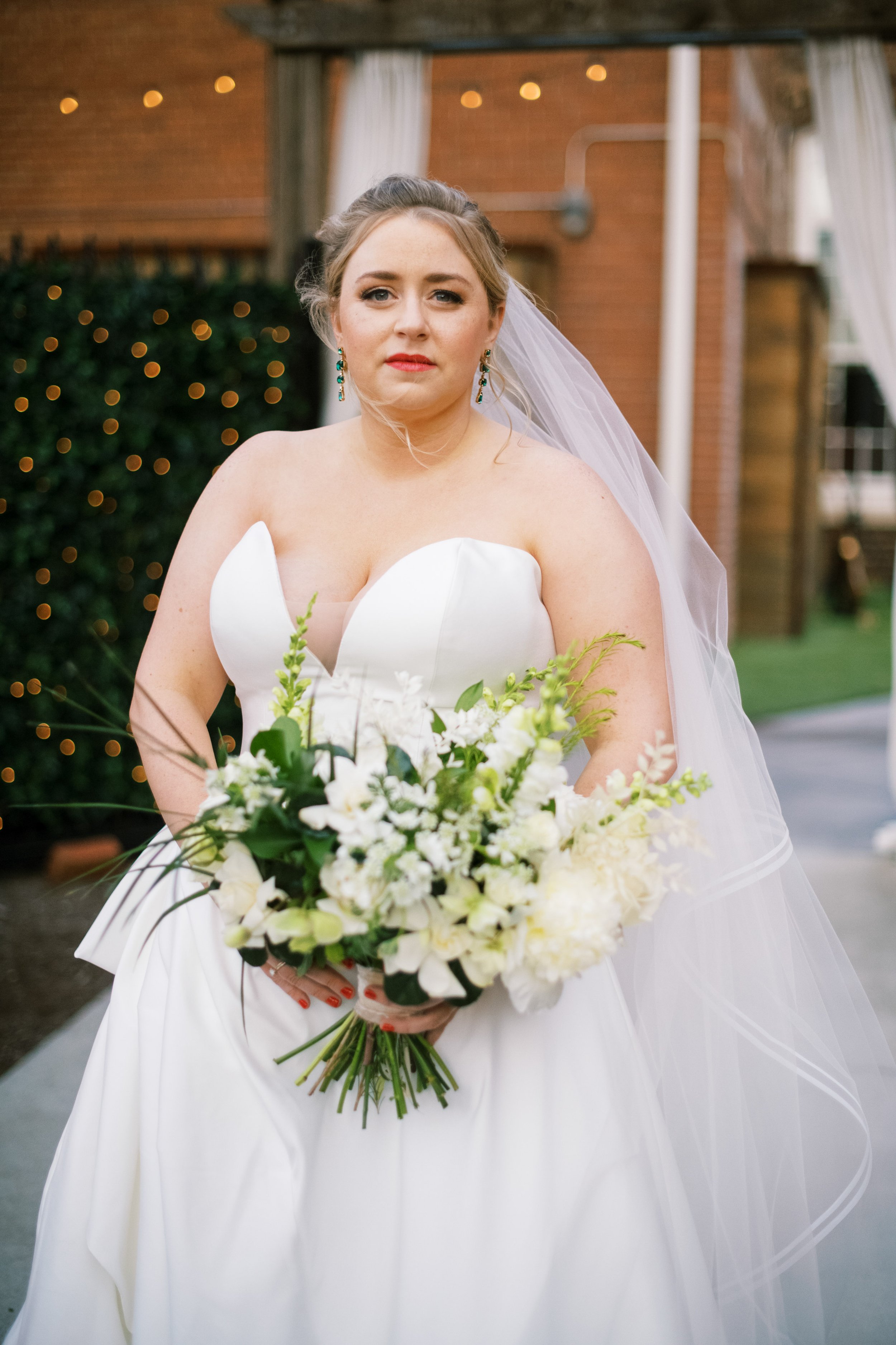 Colorful Bridal Portrait Wedding at The Cloth Mill at Eno River&nbsp;Fancy This Photography