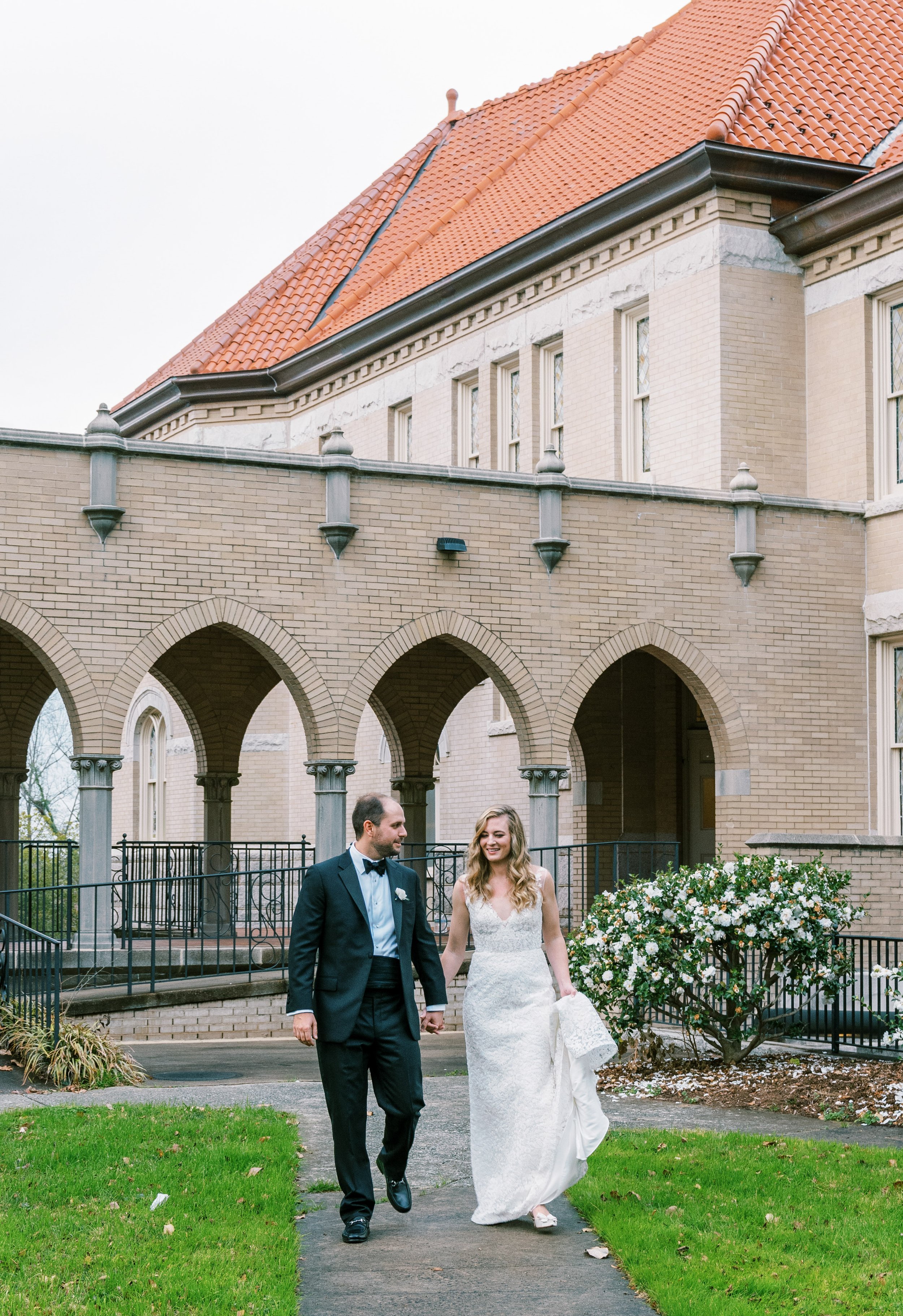 Duke Memorial United Methodist Church Couple Wedding at The Cotton Room Durham NC Fancy This Photography