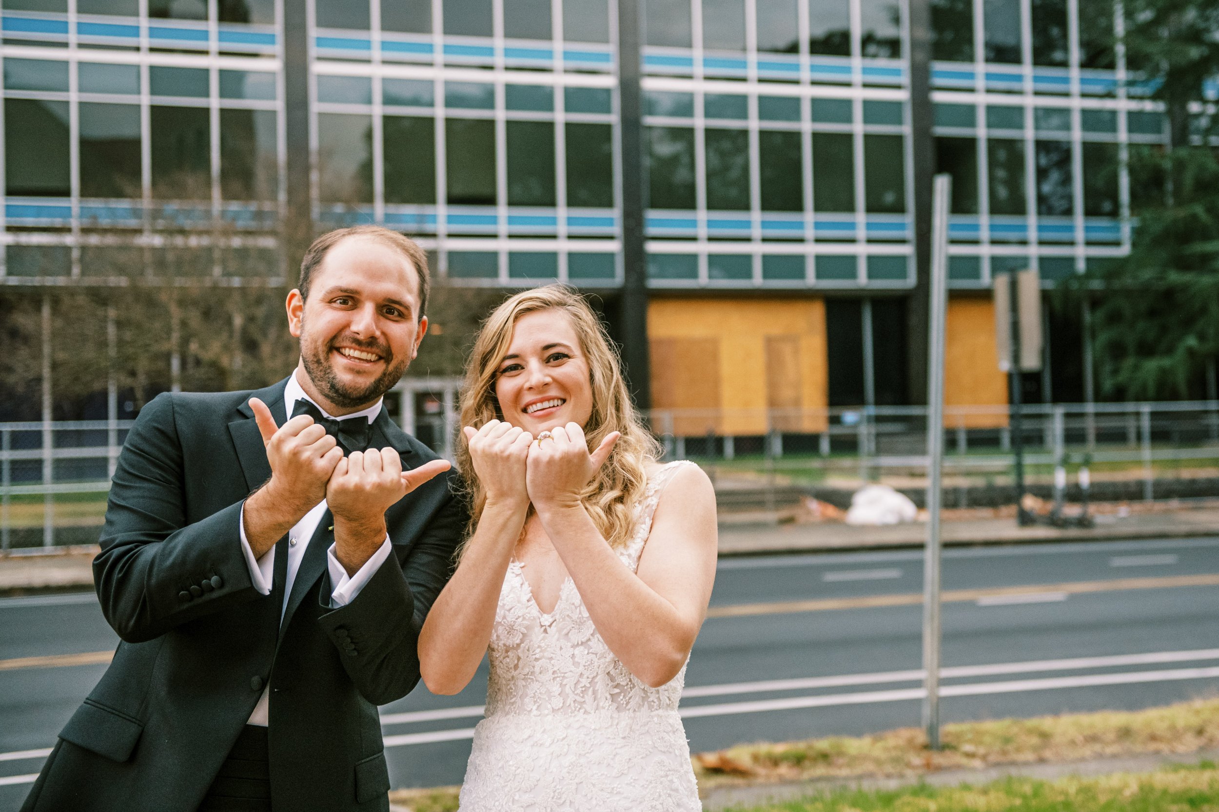 Bull City Bride and Groom Wedding at The Cotton Room Durham NC Fancy This Photography