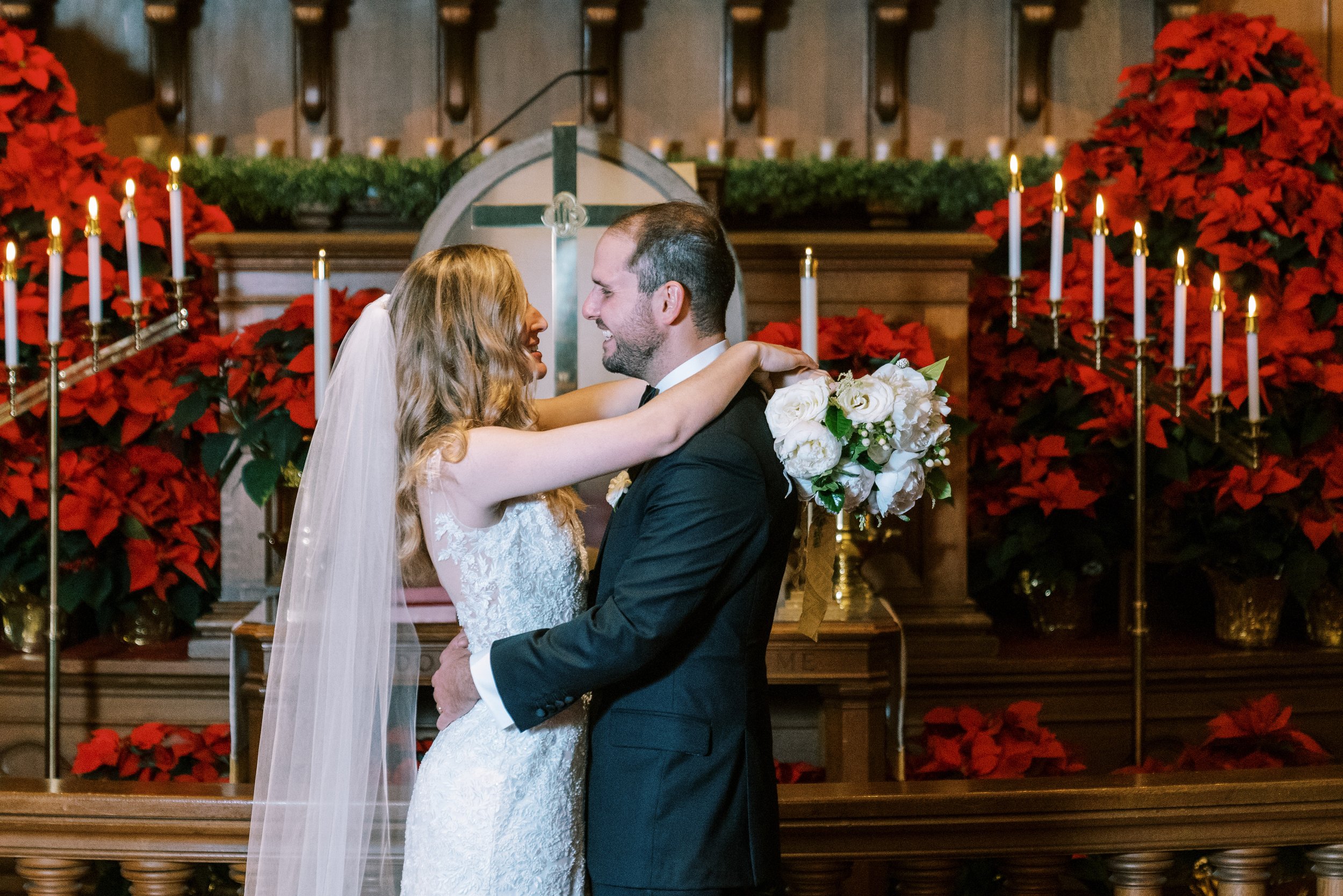 Bride and Groom Love Duke Memorial United Methodist Church Wedding at The Cotton Room Durham NC Fancy This Photography