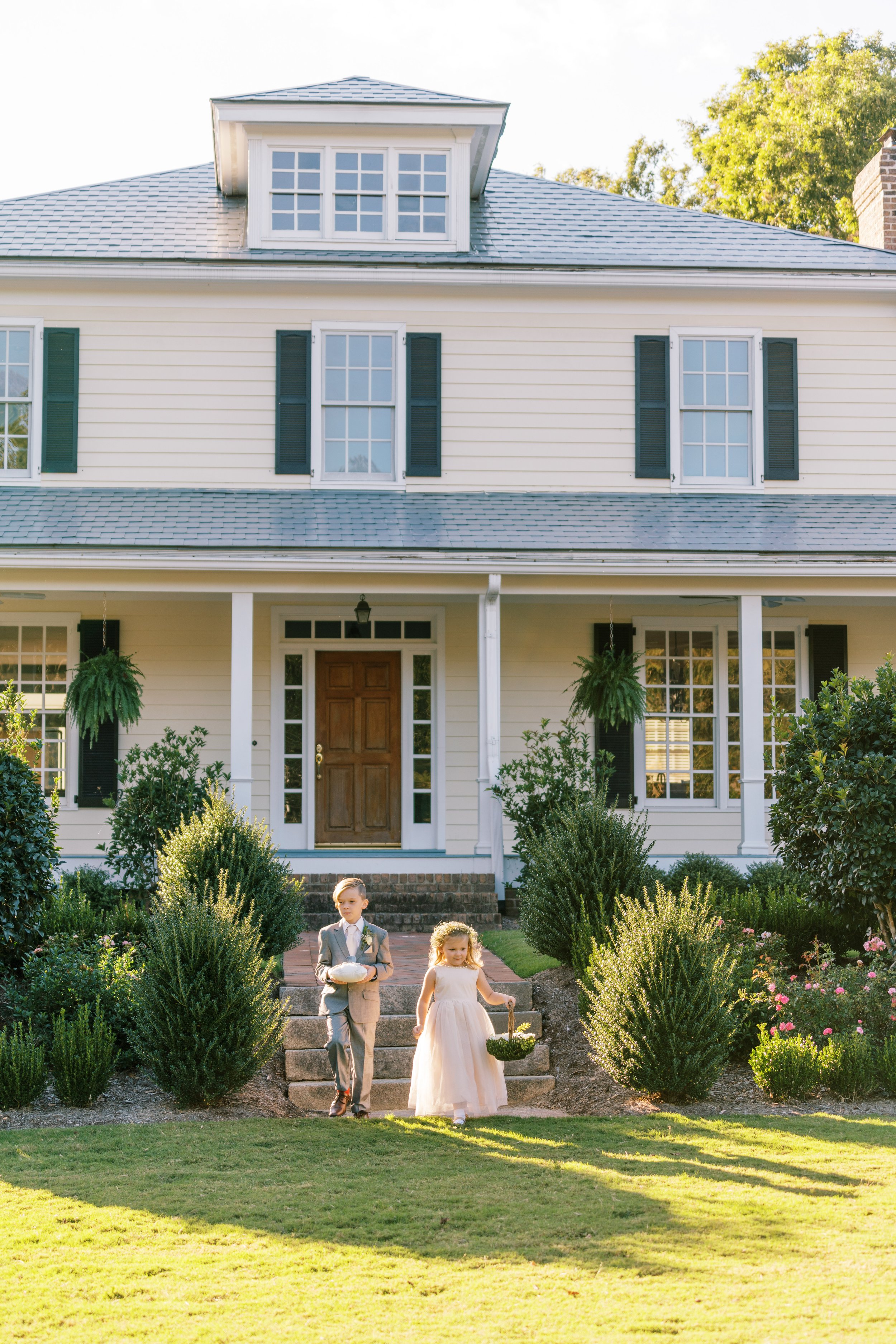  Ring Bearer and Flower Girl Walnut Hill Wedding Venue Fancy This Photography