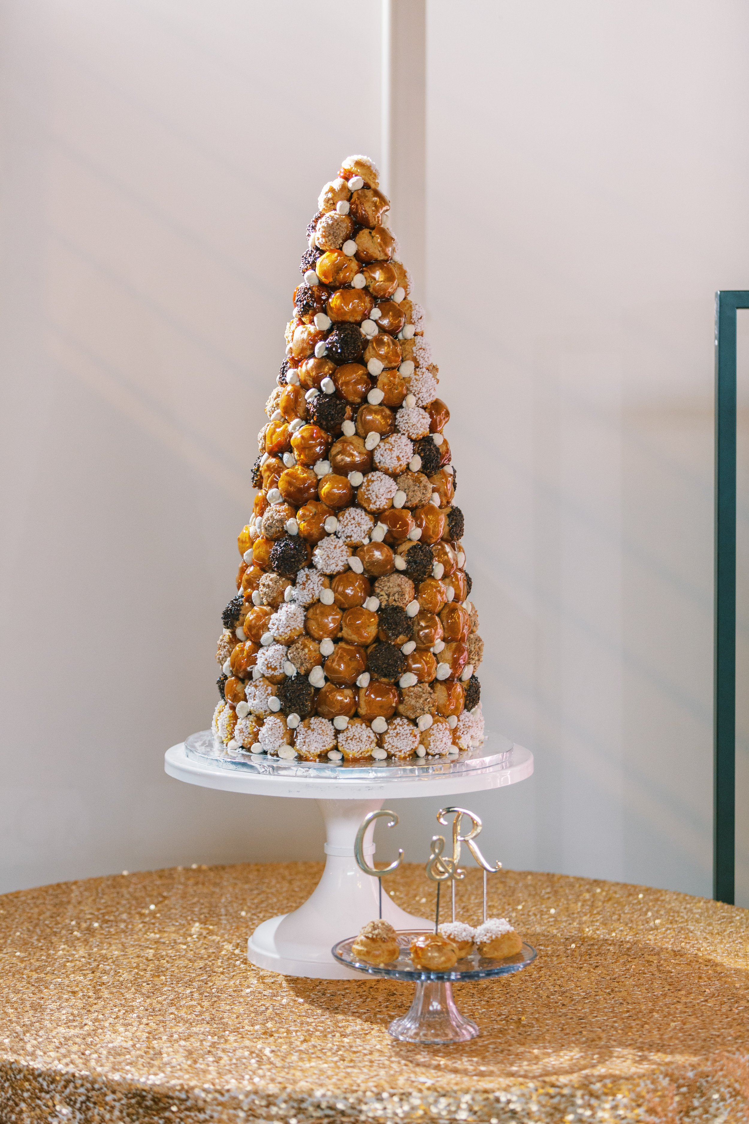 Wedding Dessert Tower Whitaker &amp; Atlantic Wedding in Raleigh, NC Fancy This Photography