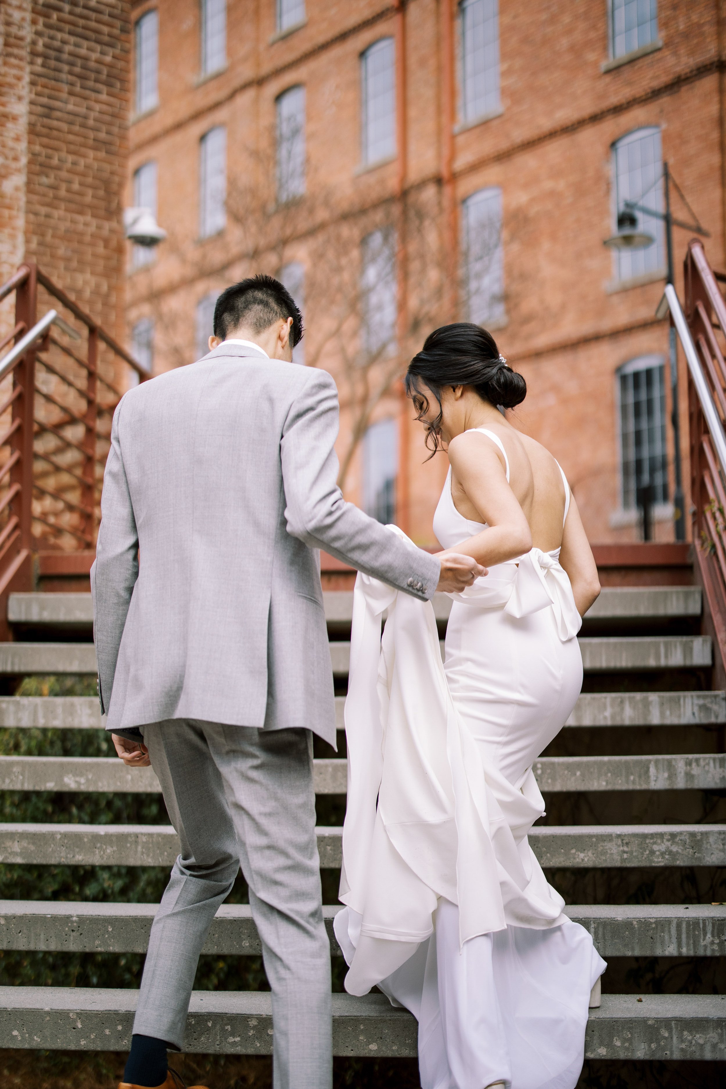 Fine Art Wedding Photography American Tobacco Campus Wedding at Bay 7 Durham NC Fancy This Photography