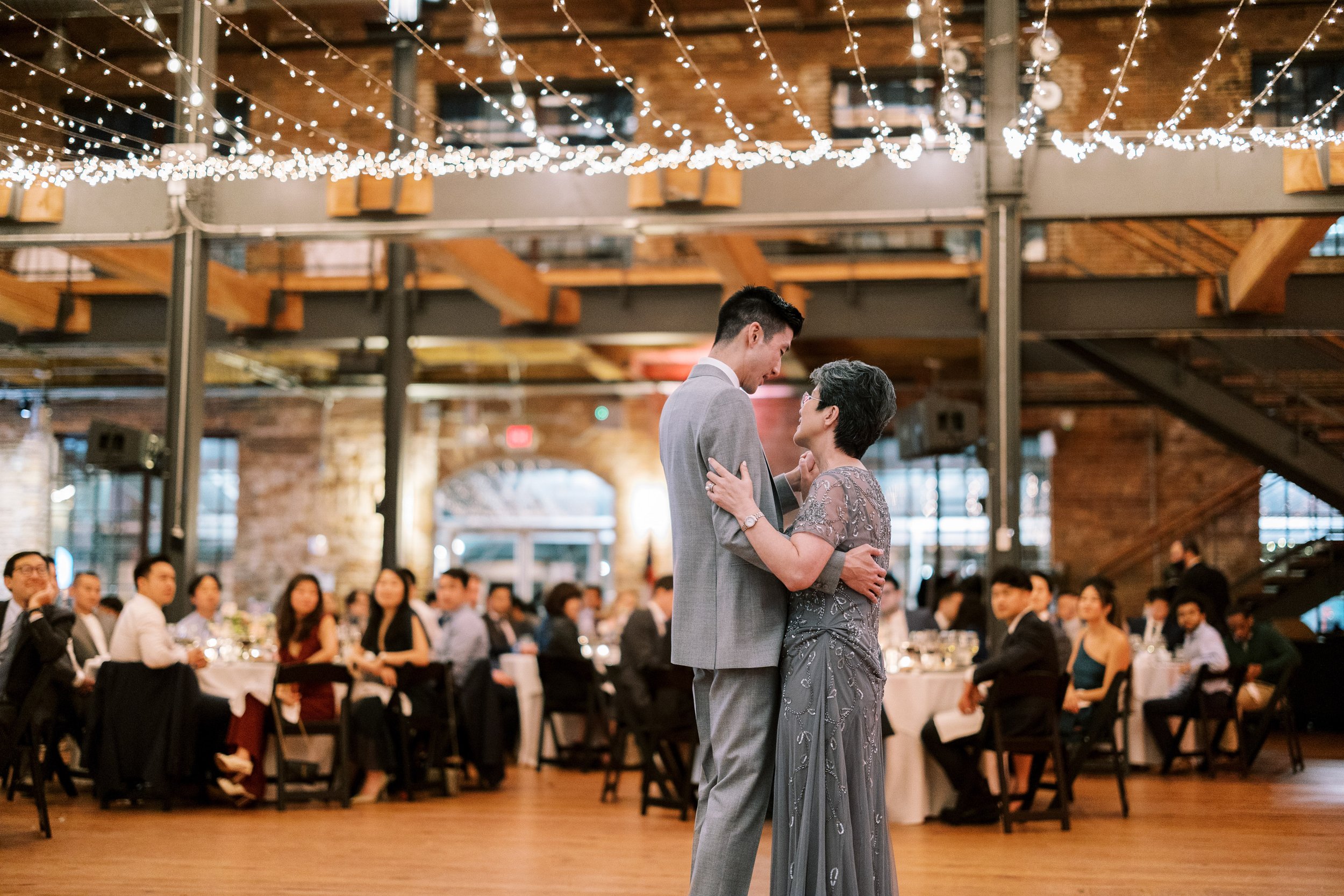 Mother Son Dancing Wedding at Bay 7 Durham NC Fancy This Photography