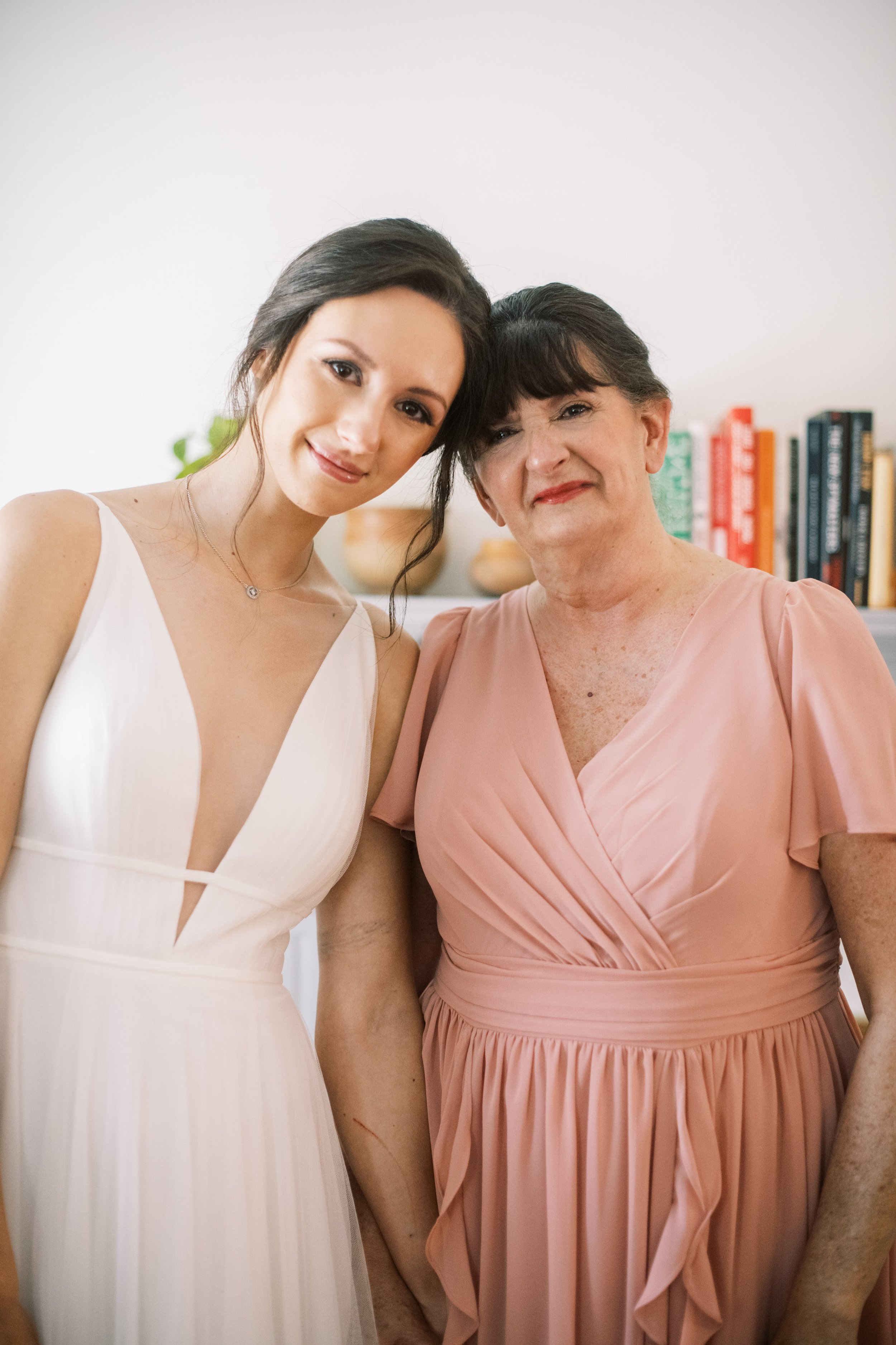 Bride and Mother Cape Fear Botanical Garden Wedding Fancy This Photography