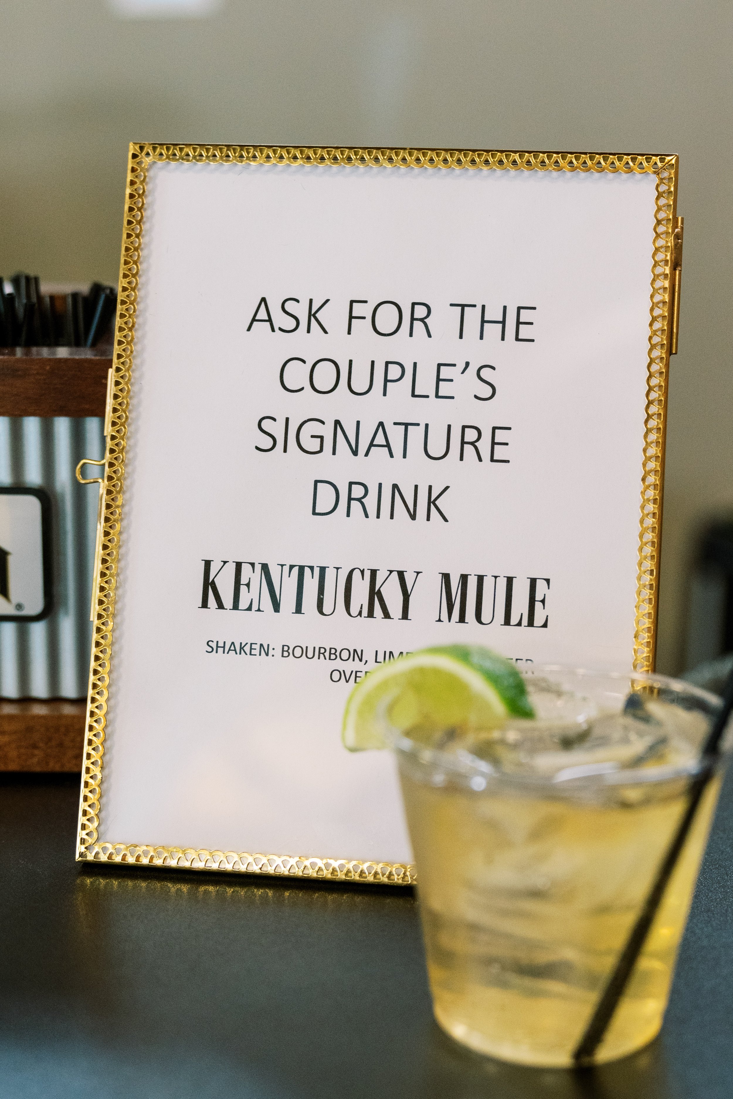 Signature Cocktail Kentucky Mule Cape Fear Botanical Garden Wedding Fancy This Photography