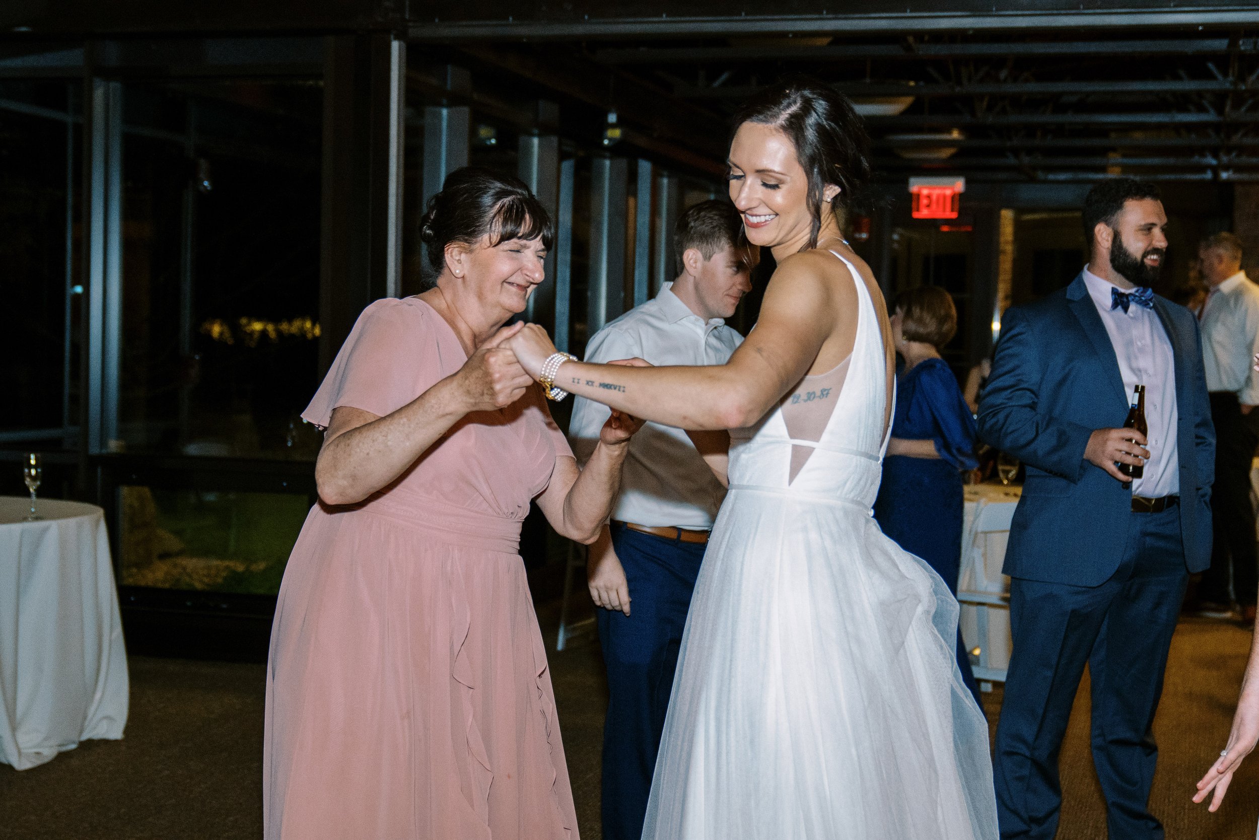 Mom and Daughter Dancing Cape Fear Botanical Garden Wedding Fancy This Photography