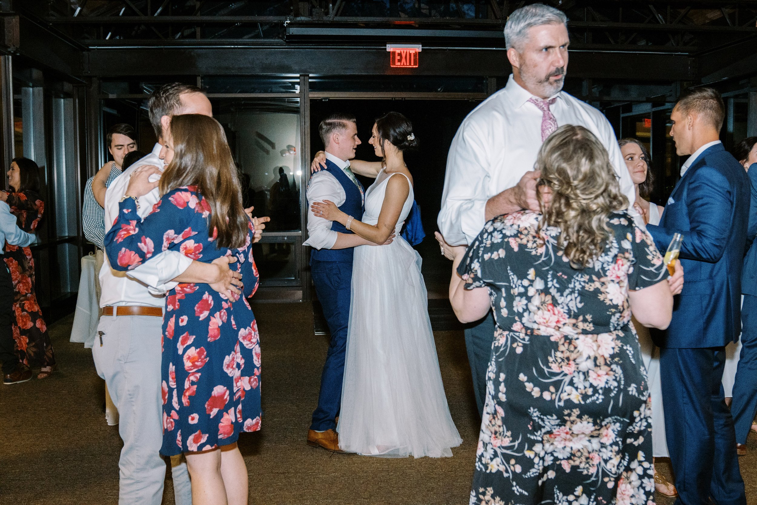 Guests Slow Dancing Cape Fear Botanical Garden Wedding Fancy This Photography