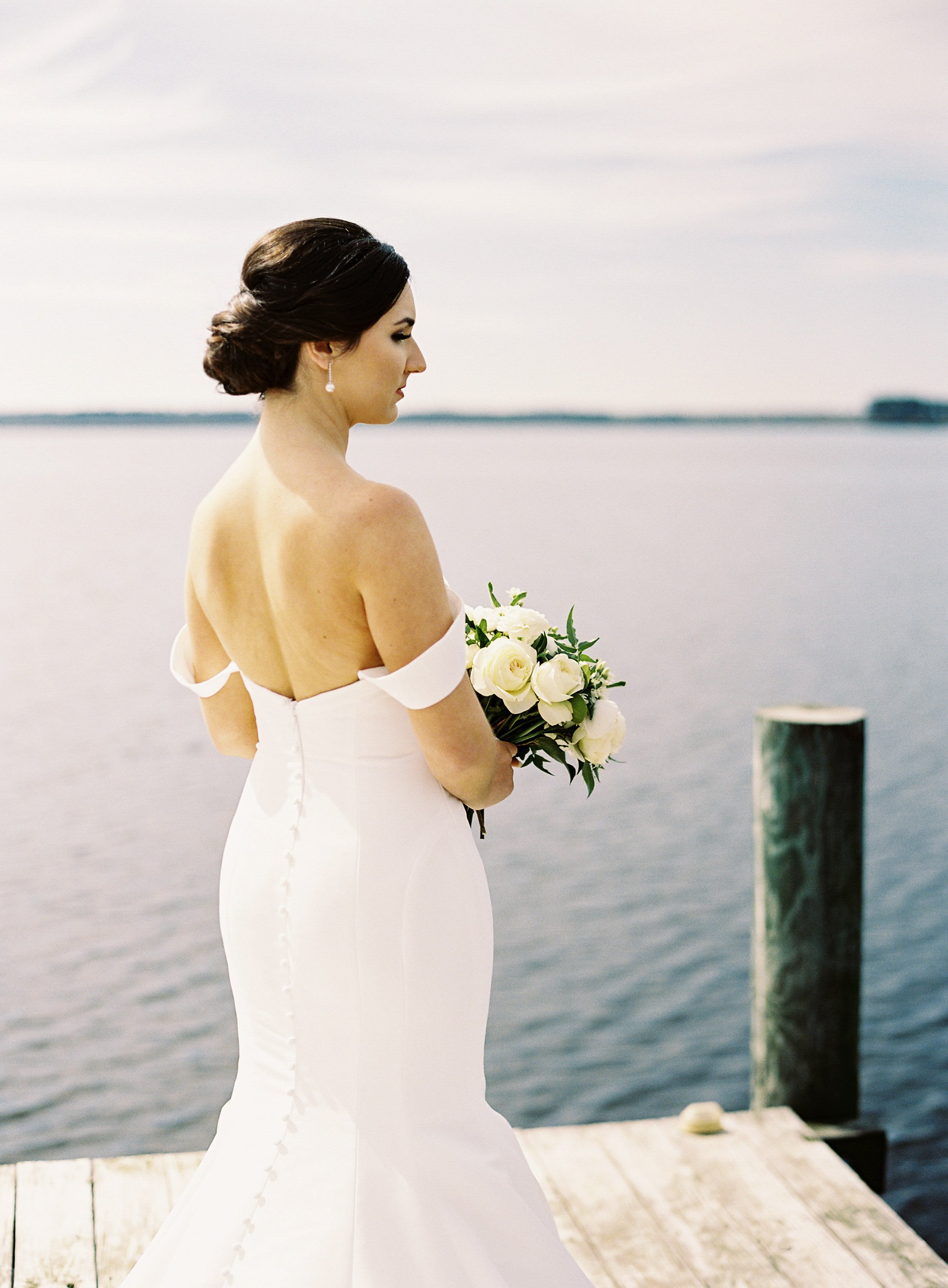 On the Dock Bridal Portraits at River Forest Manor and Marina Fancy This Photography