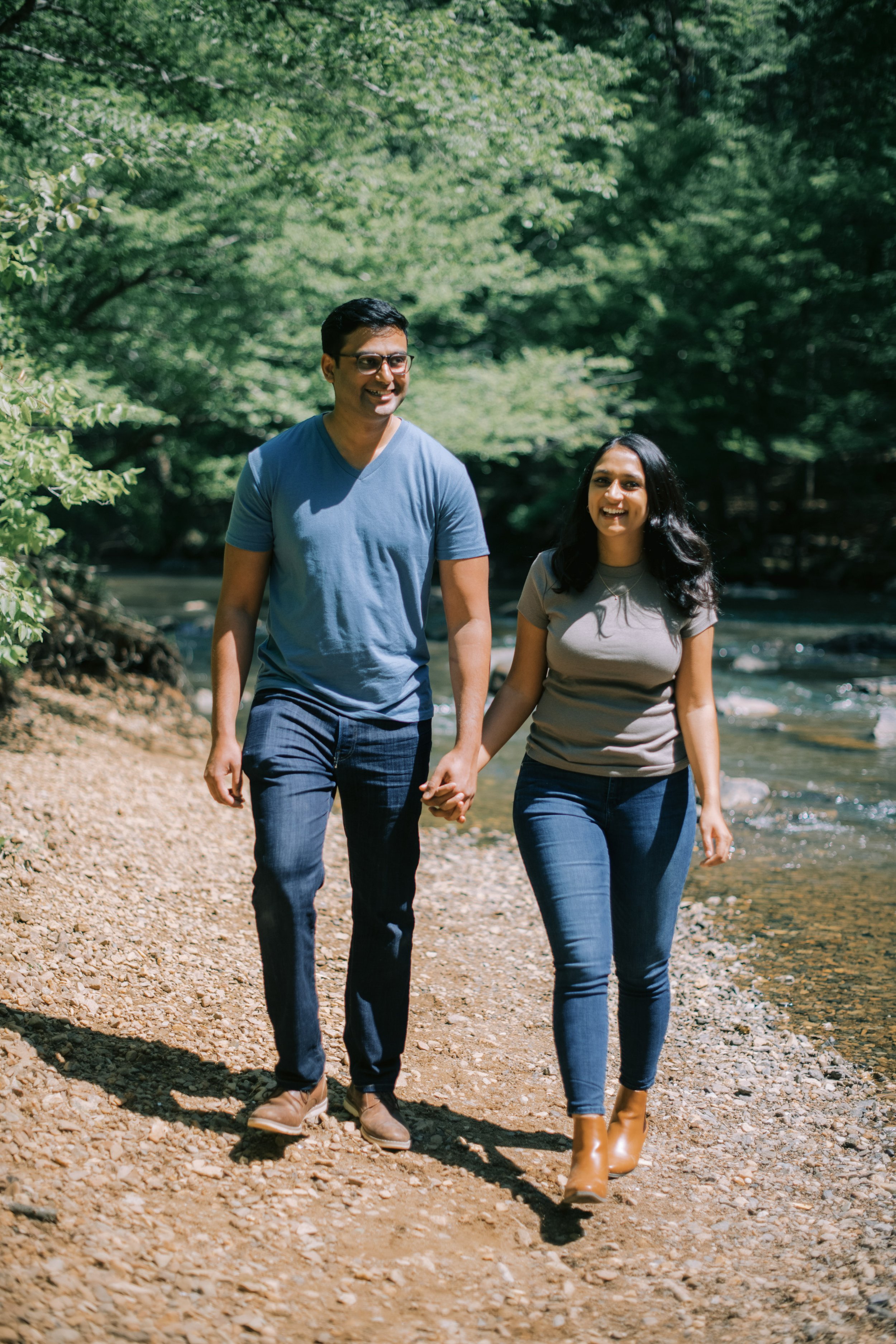 Couple Portrait Eno River Engagement Photos Durham NC Fancy This Photography