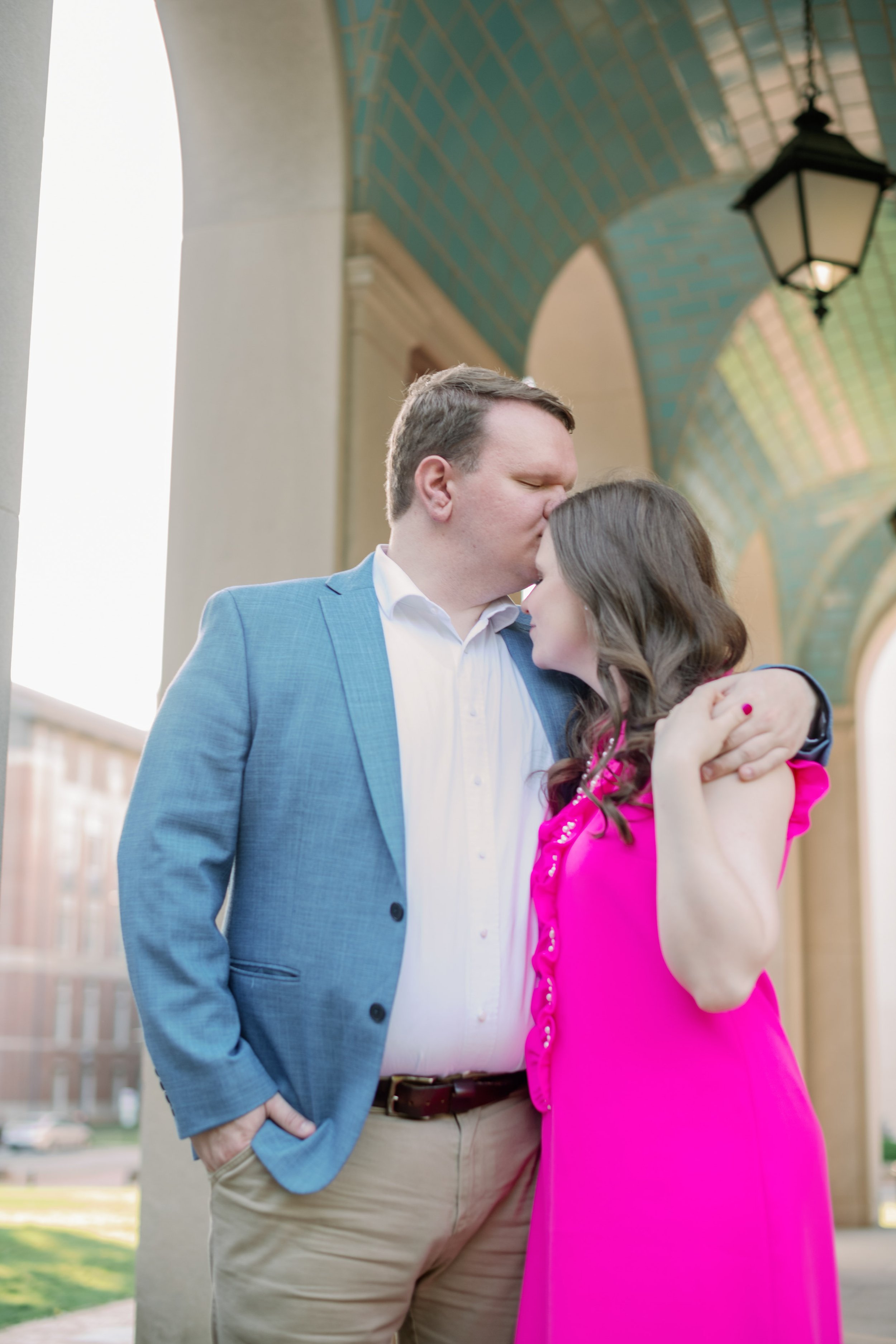 Beautiful Bell Tower Romance UNC Chapel Hill Engagement Photos Fancy This Photography