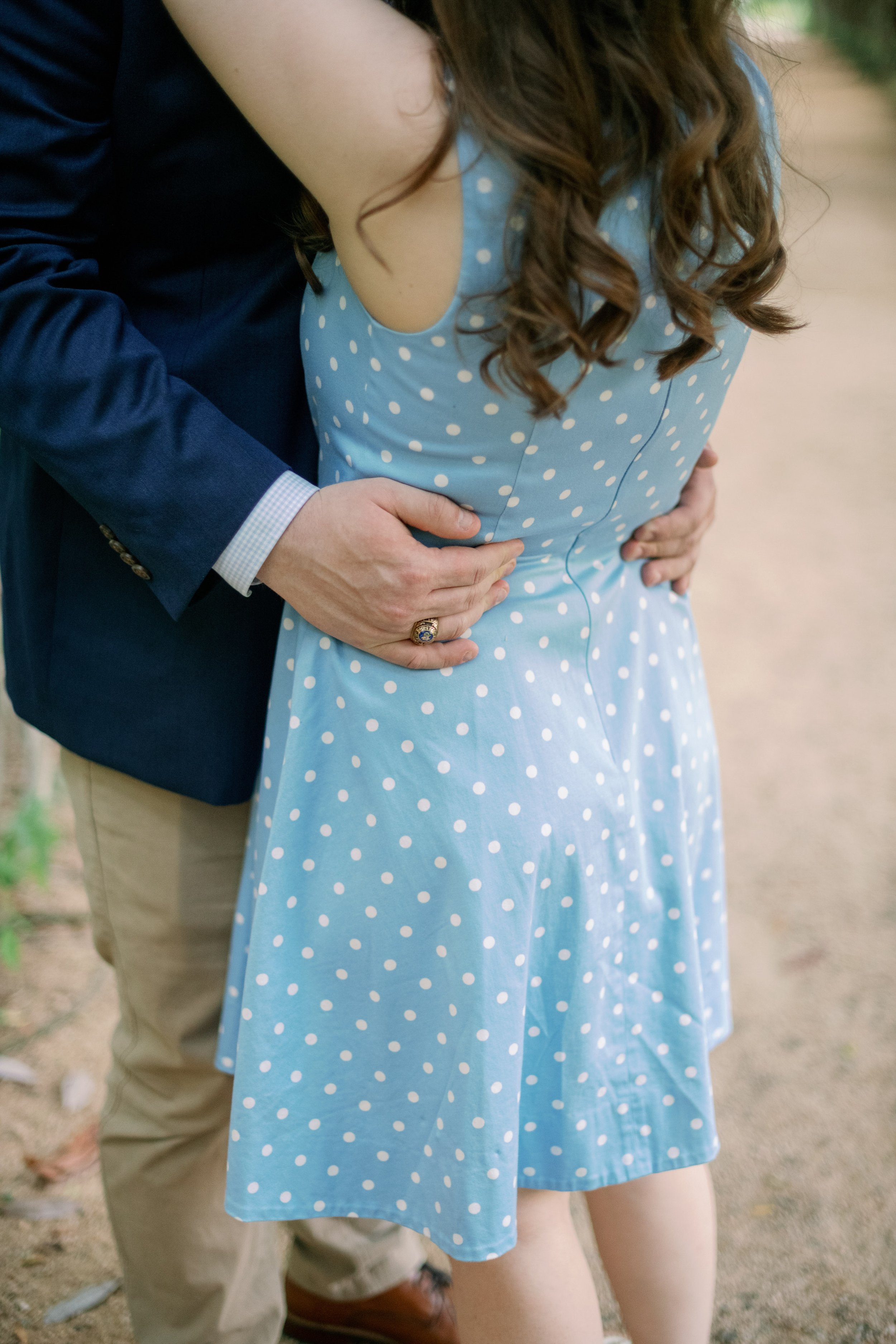 Fine Art Photography Light Blue Coker Arboretum UNC Chapel Hill Engagement Photos Fancy This Photography 