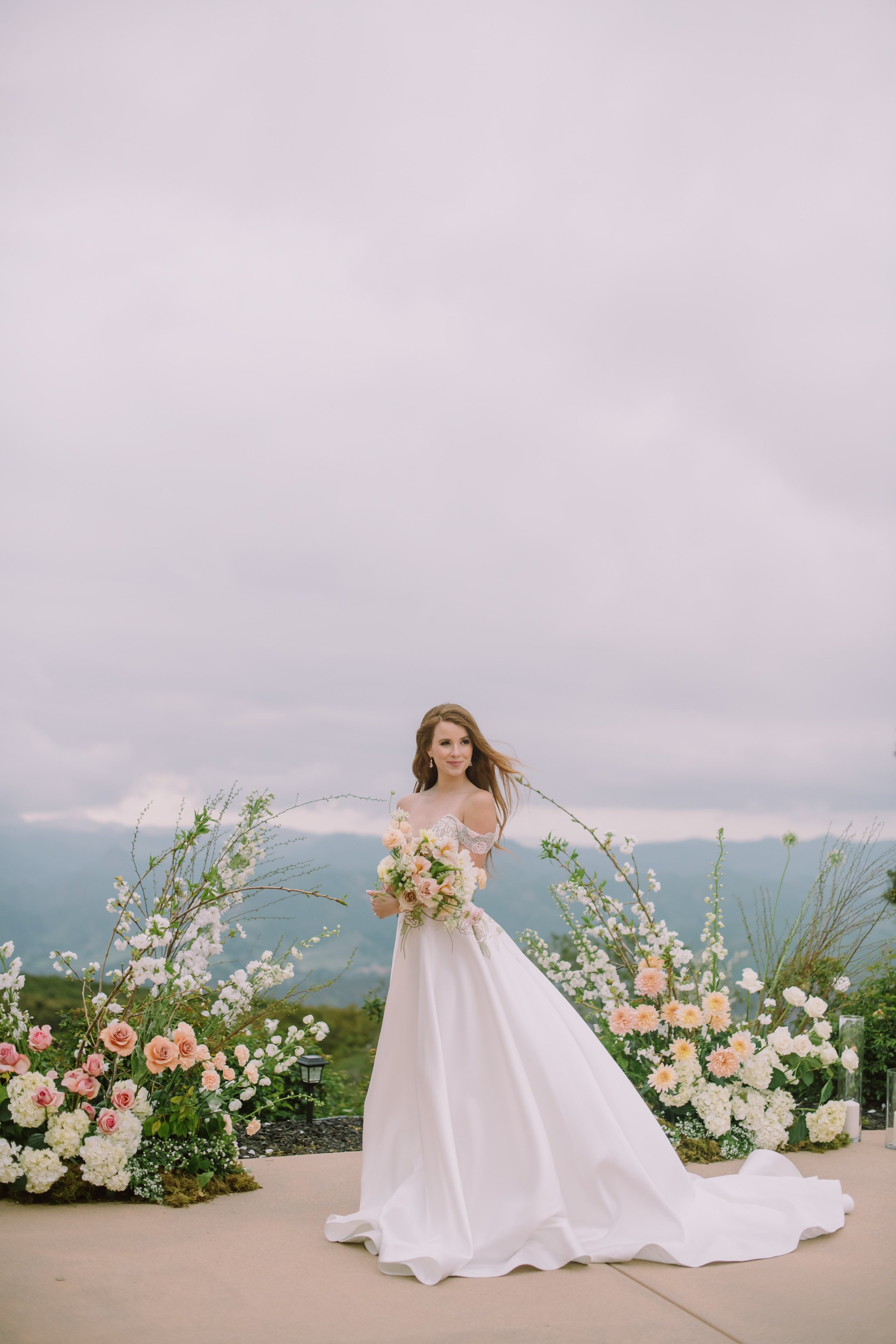 Bridal Portrait Stone Mountain Estates Wedding Venue Fancy This Photography