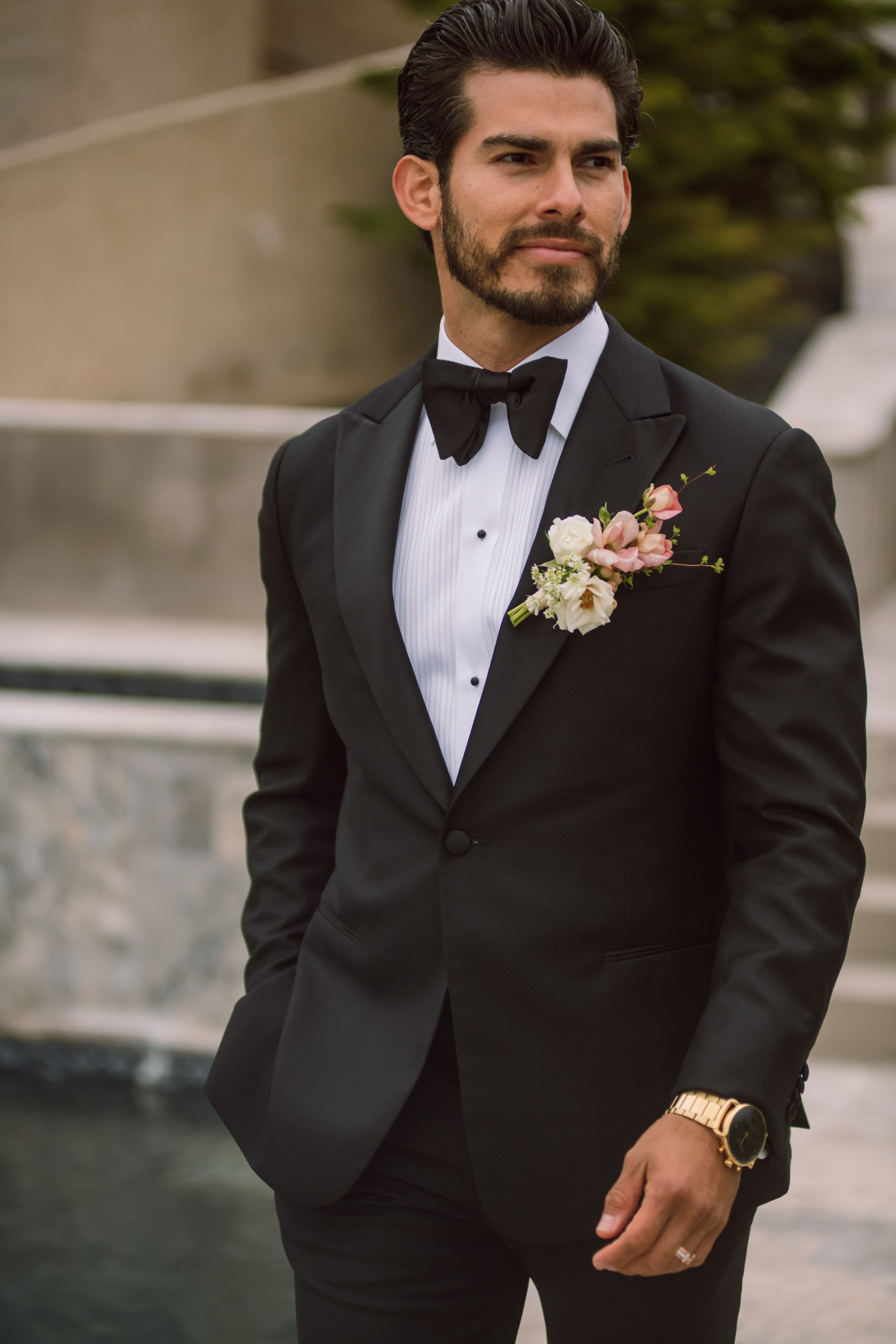 Groom Portrait Stone Mountain Estates Wedding Venue Fancy This Photography