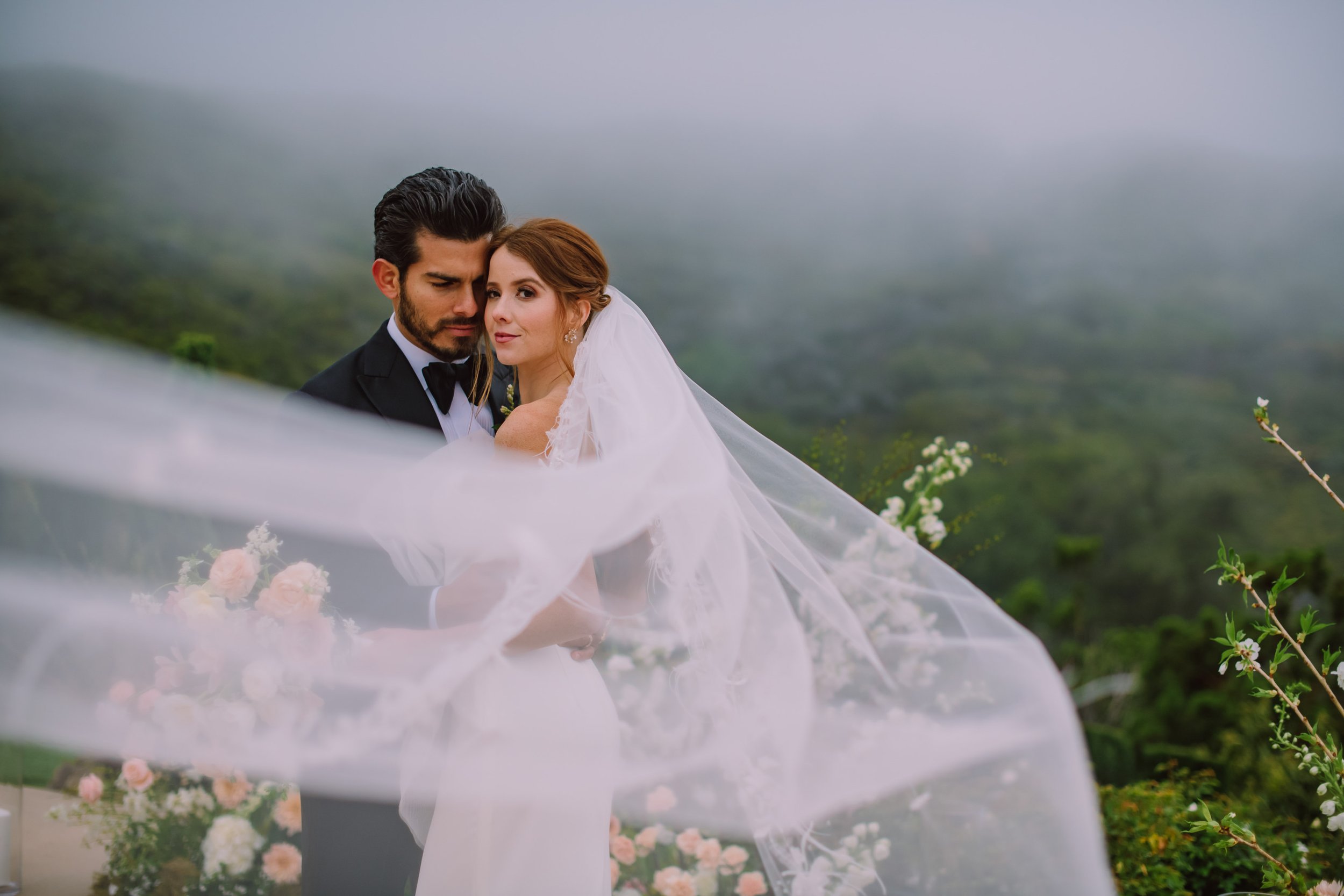 Fine Art Veil Image Stone Mountain Estates Wedding Venue Fancy This Photography