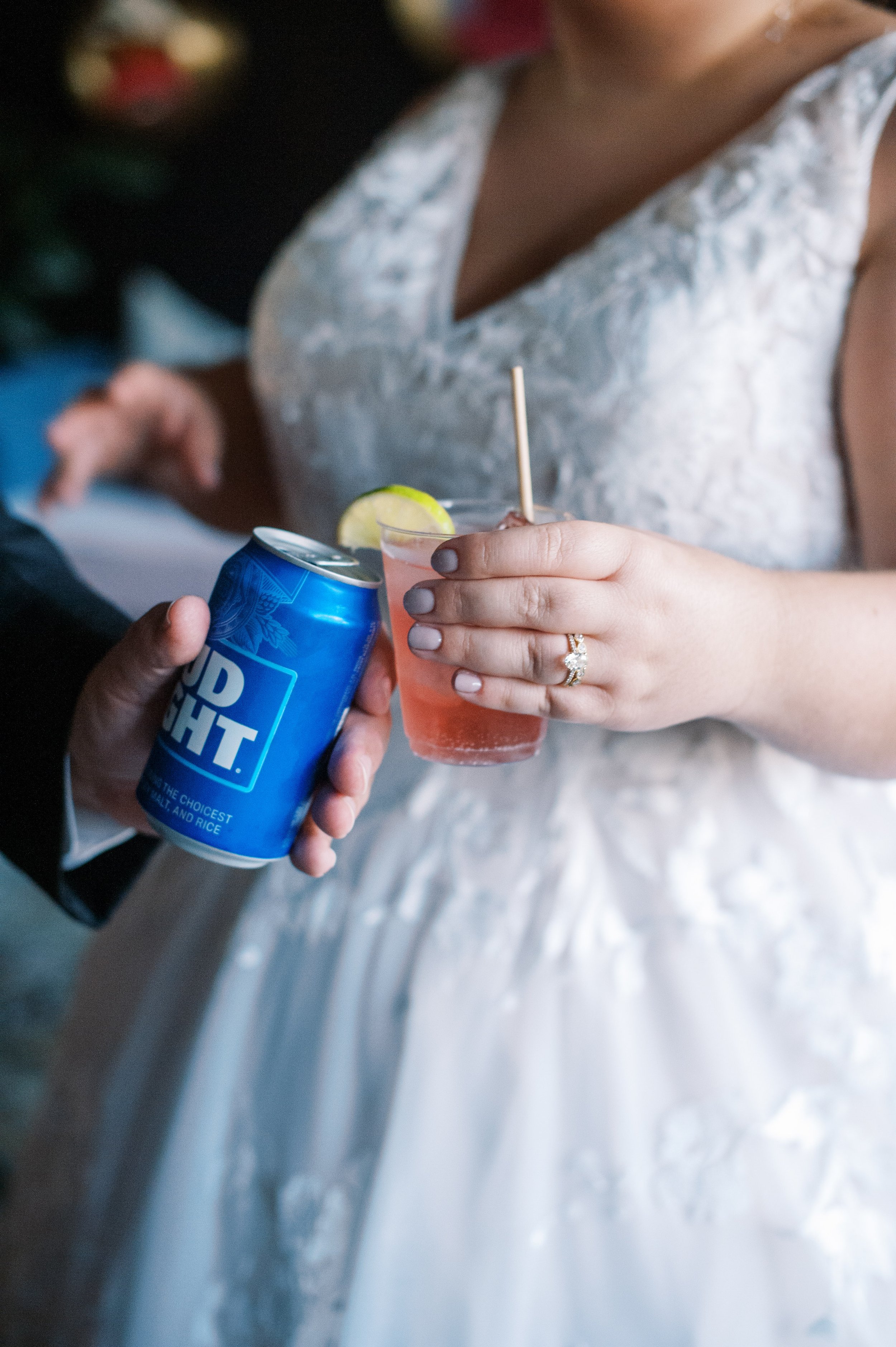 Budlight and Cocktail Whitaker and Atlantic Unique Raleigh Wedding Venue Options Fancy This Photography