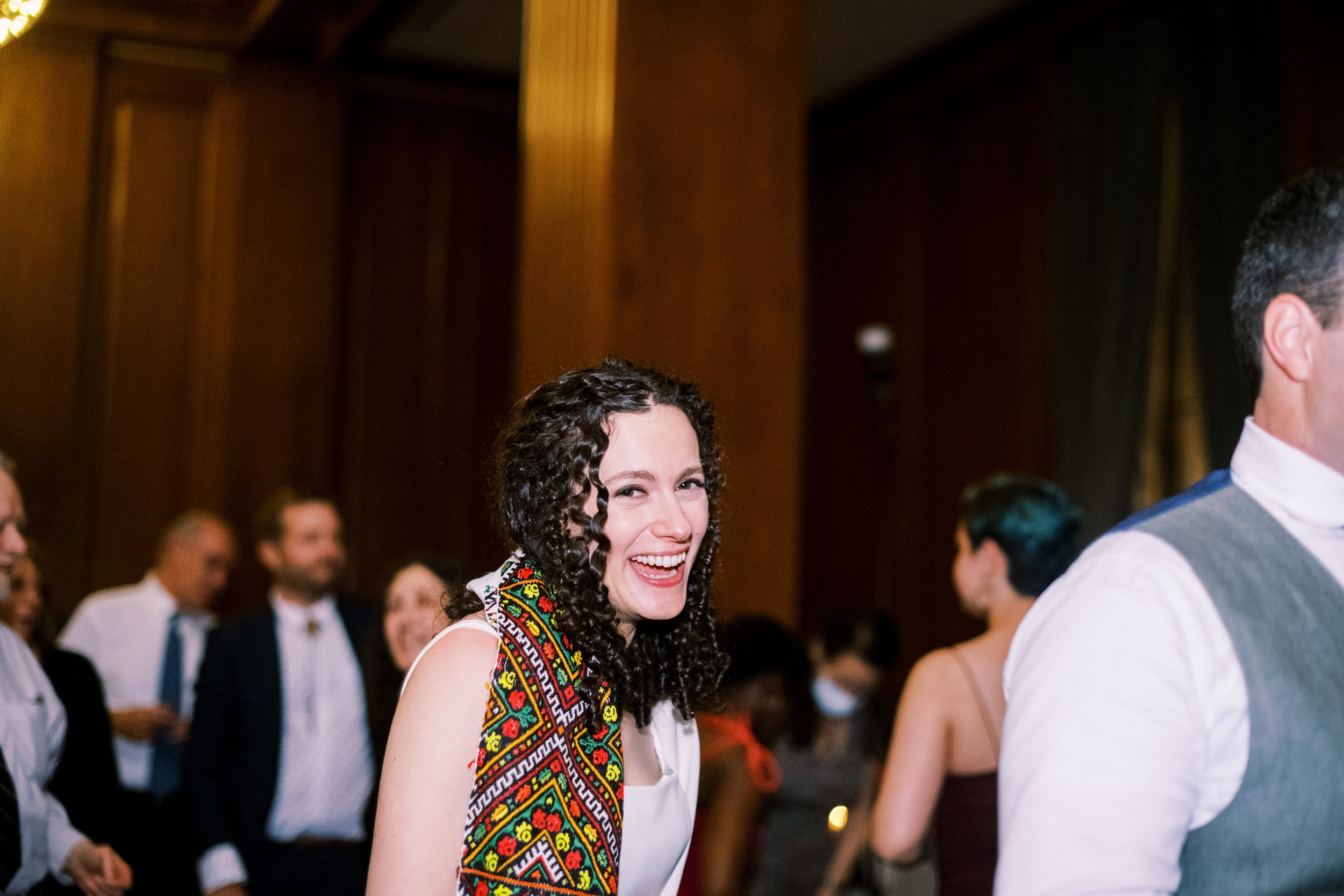 Bride Dancing at 21c Museum Hotel Durham Wedding Fancy This Photography 