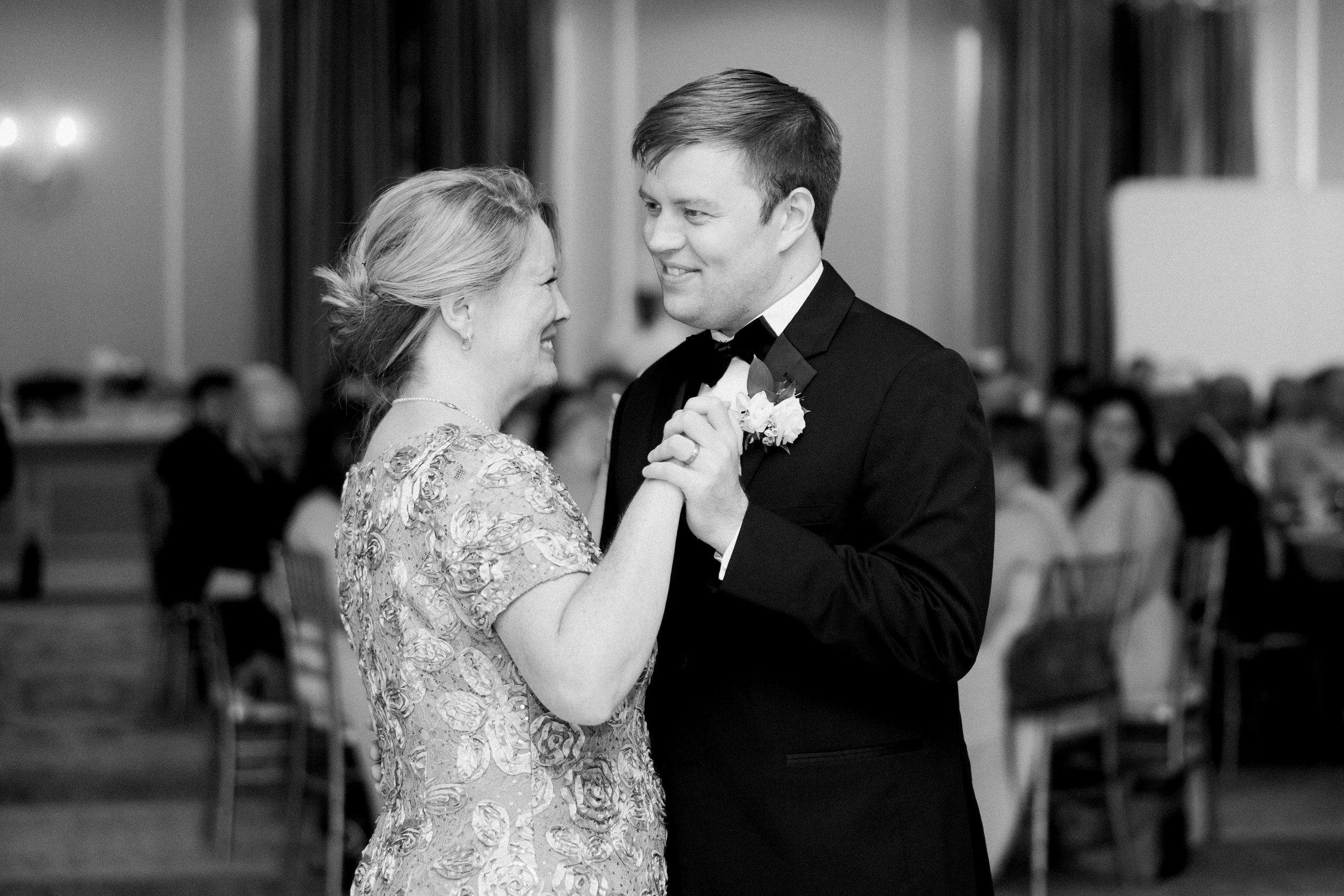 Mother Son Dance Wedding at The Carolina Inn Fancy This Photography