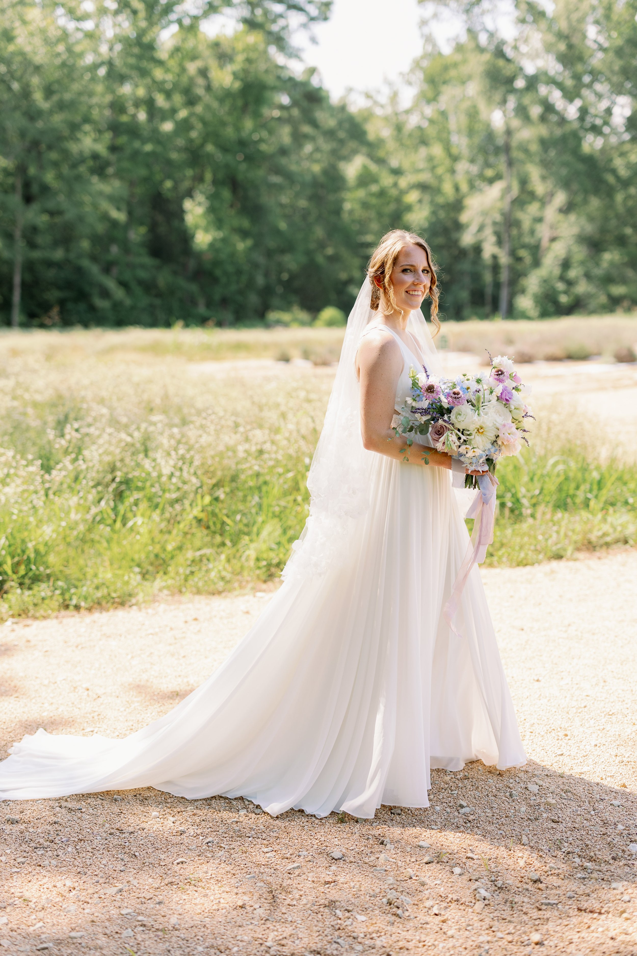 Bridal Lavender Wedding in Chapel Hill North Carolina Fancy This Photography