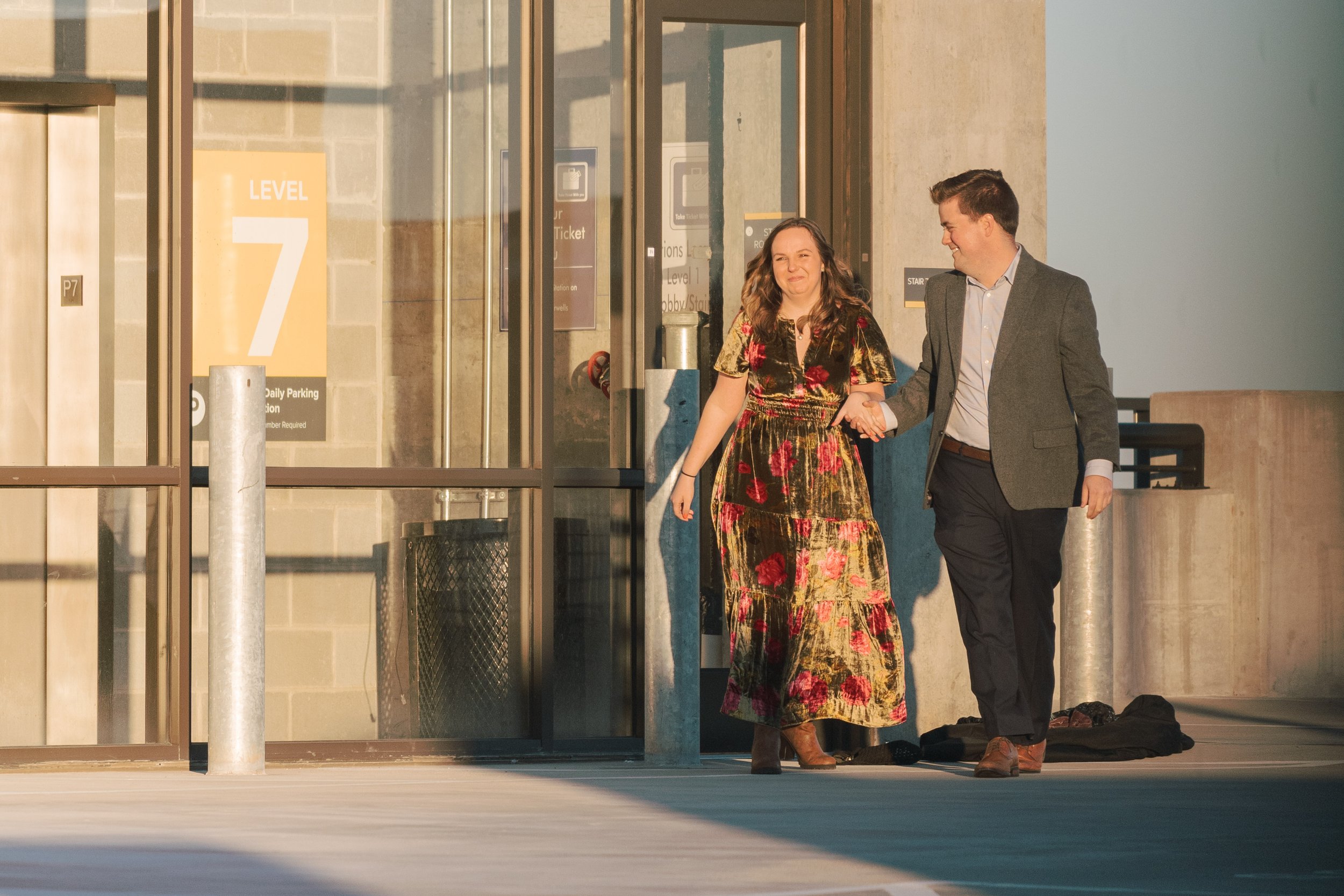 Entrance Surprise Proposal in Durham NC Fancy This Photography