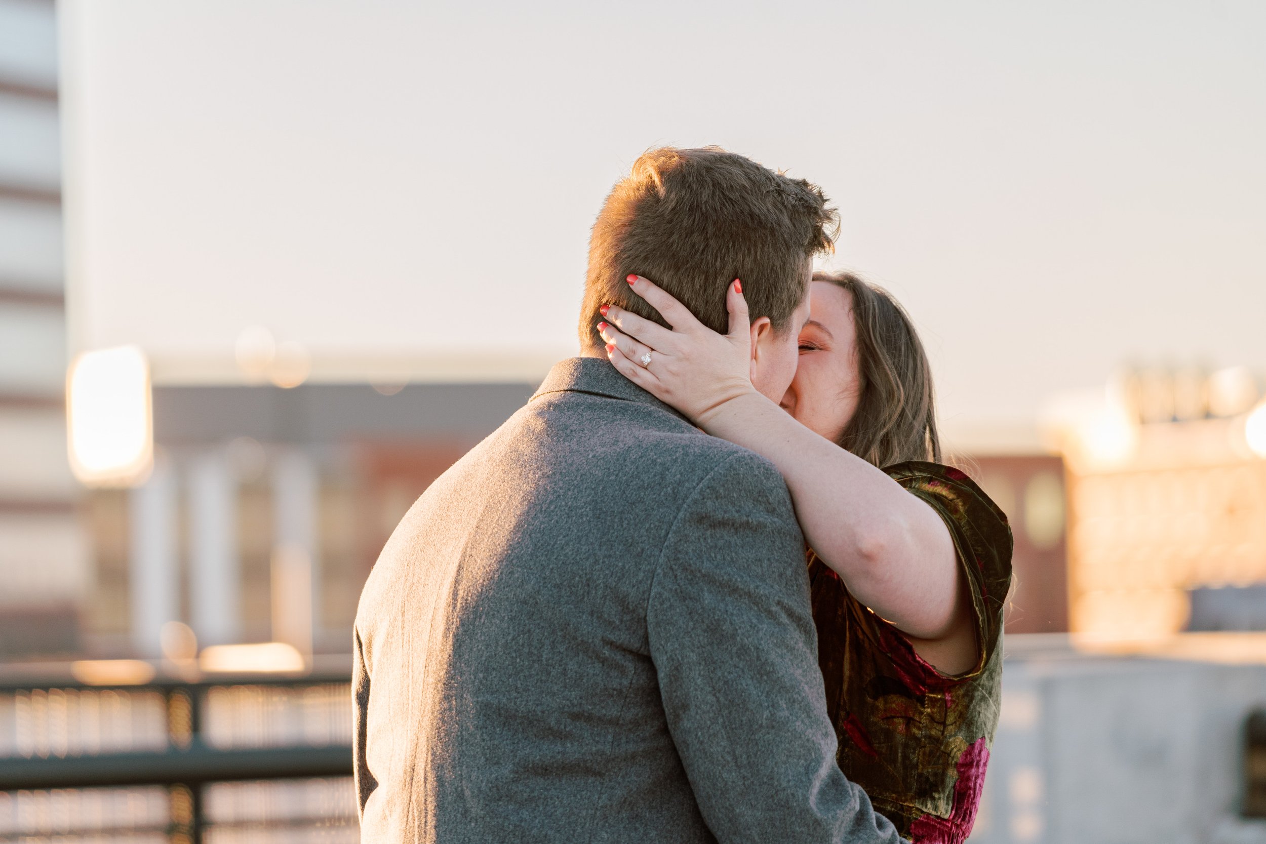 She Said Yes Surprise Proposal in Durham NC Fancy This Photography