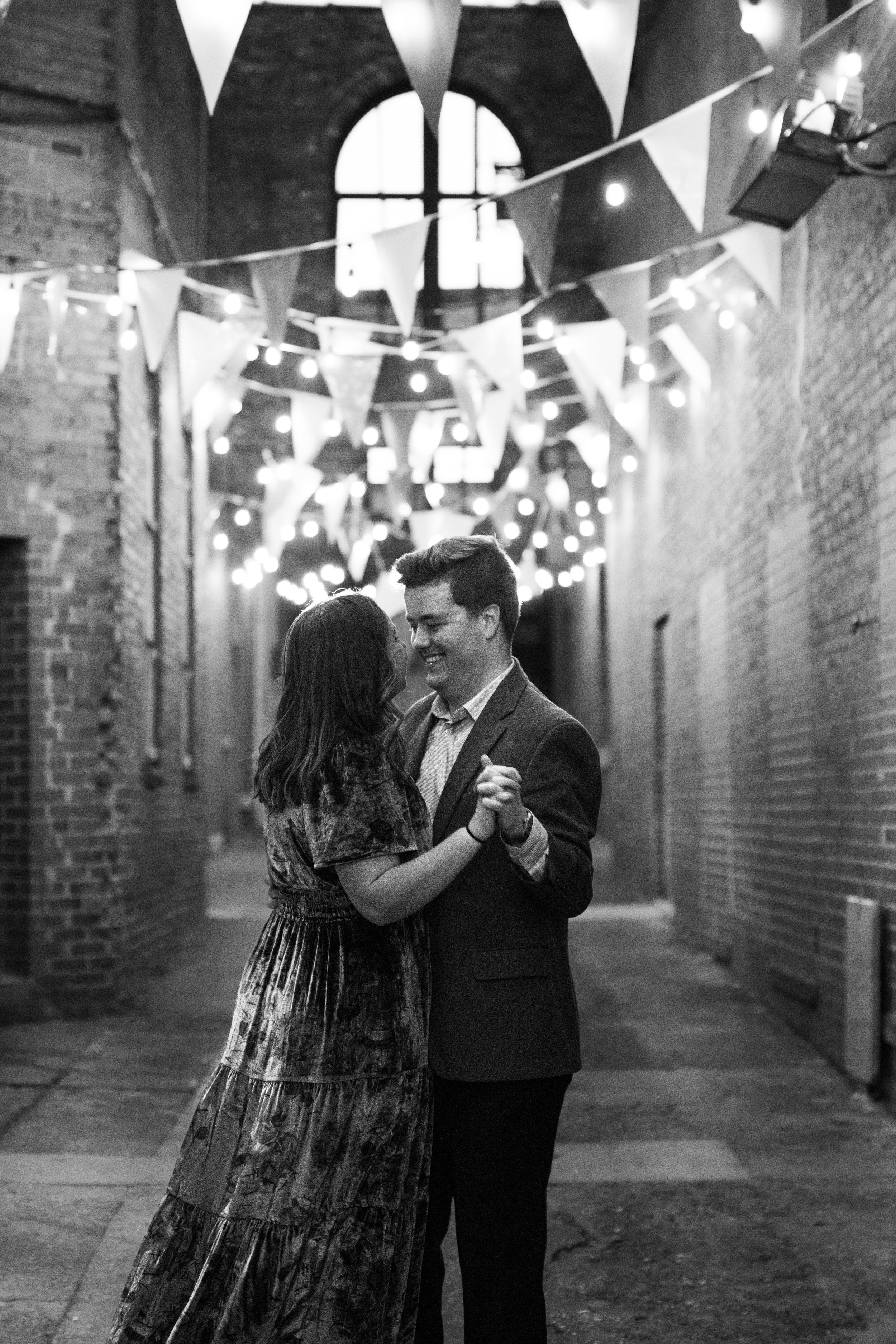 Romantic Engagement Pictures After Surprise Proposal in Durham NC by Fancy This Photography