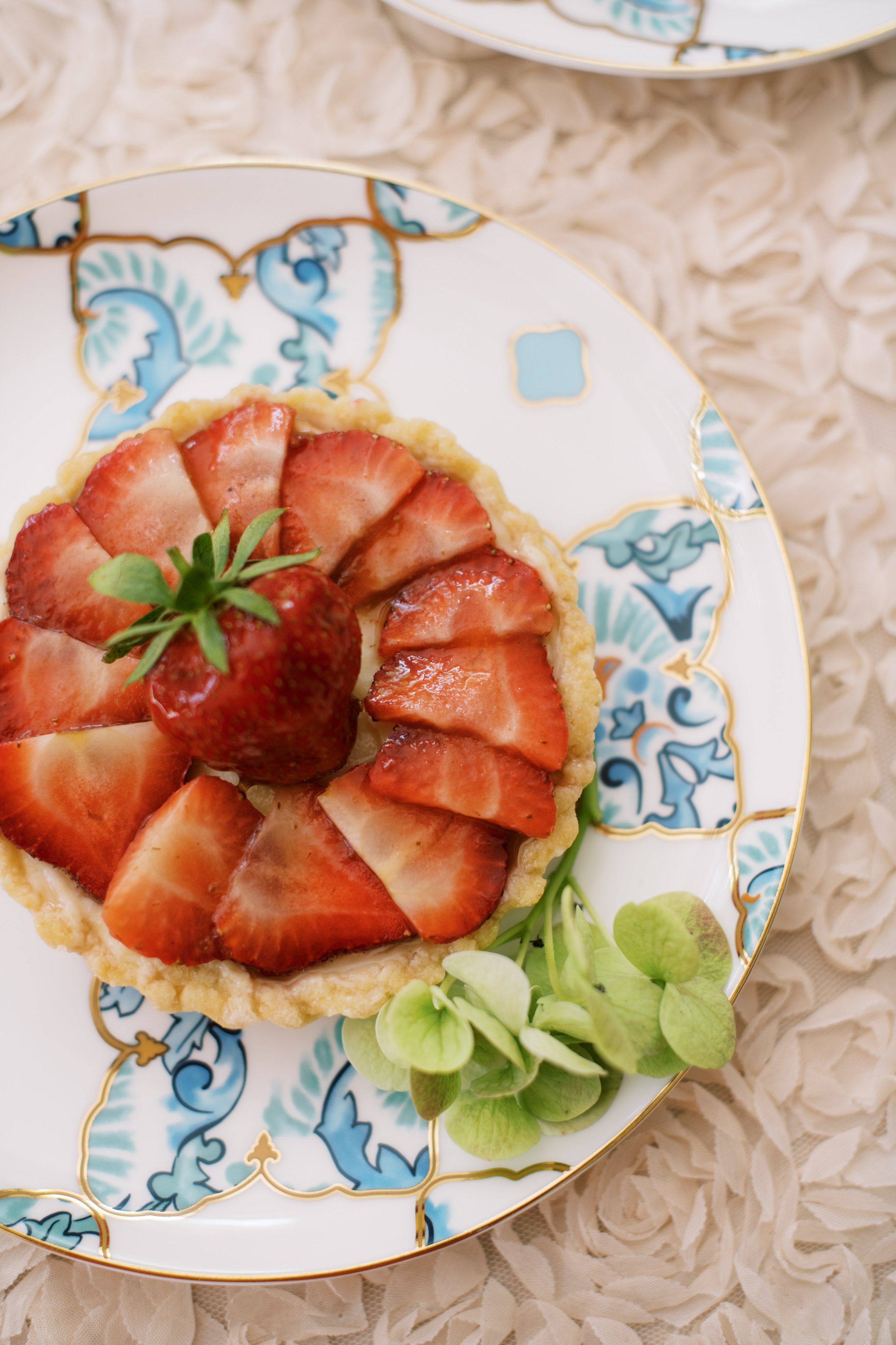 Summer Wedding Treat Strawberry Tart The McAlister-Leftwich House Wedding Venue Fancy This Photography