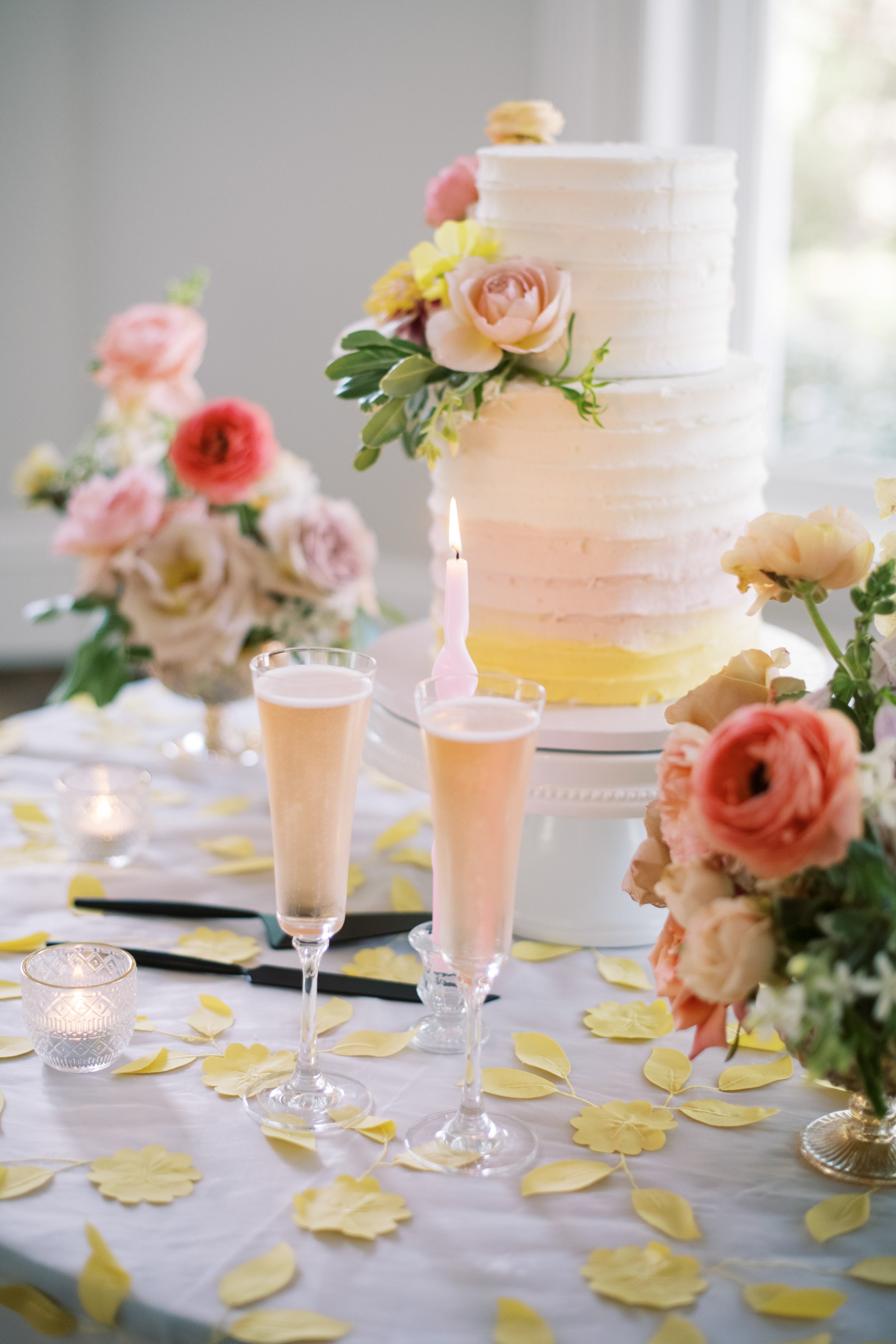 Summer Cake Sugar Euphoria at The McAlister-Leftwich House Wedding Venue Fancy This Photography