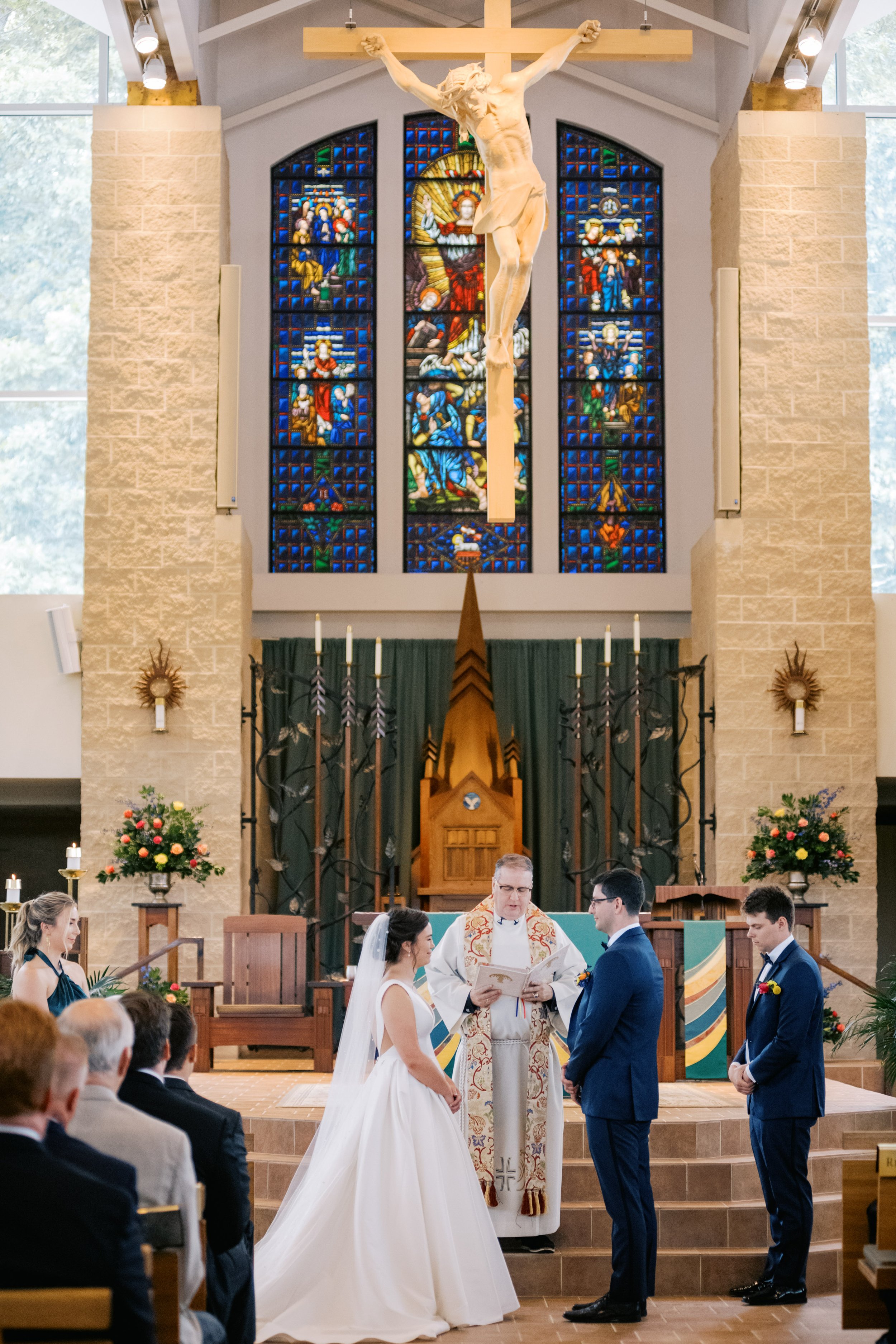 St. Thomas More Catholic Church Vows UNC Chapel Hill Wedding at The Carolina Inn Fancy This Photography