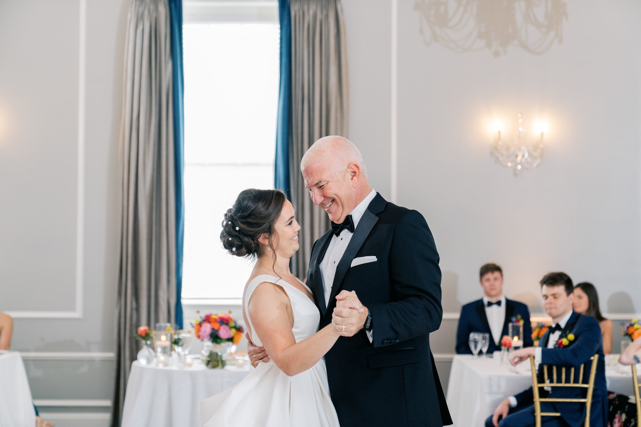 Father Daughter Dance for UNC Chapel Hill Wedding at The Carolina Inn Fancy This Photography