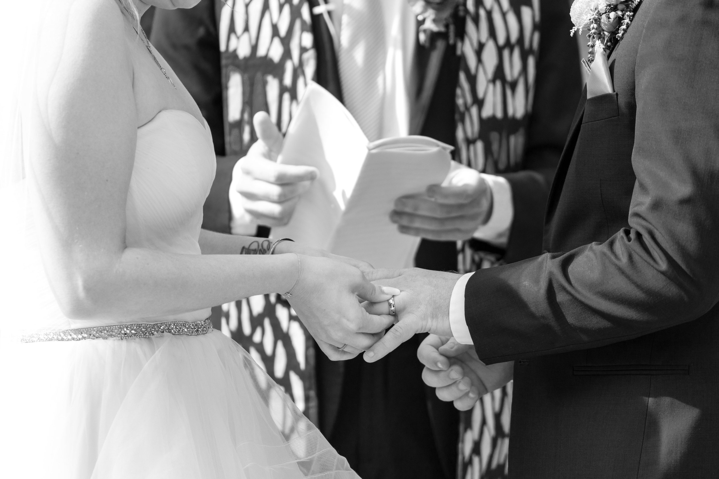 Ring Exchange Wedding at Lavender Oaks Farm in Chapel Hill Fancy This Photography