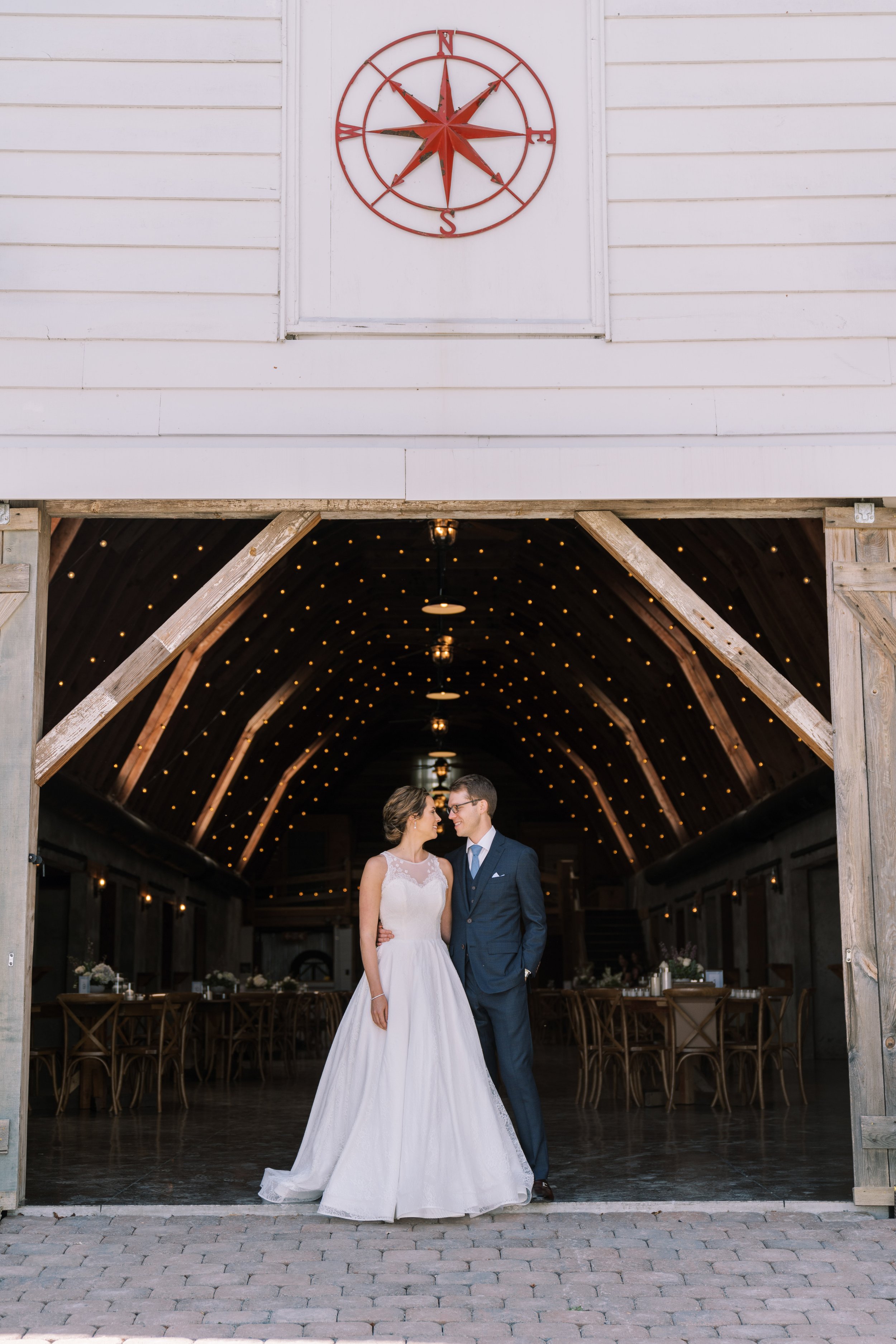 Bride and Groom Barn Venue Overlook Barn wedding in Banner Elk, NC Fancy This Photography