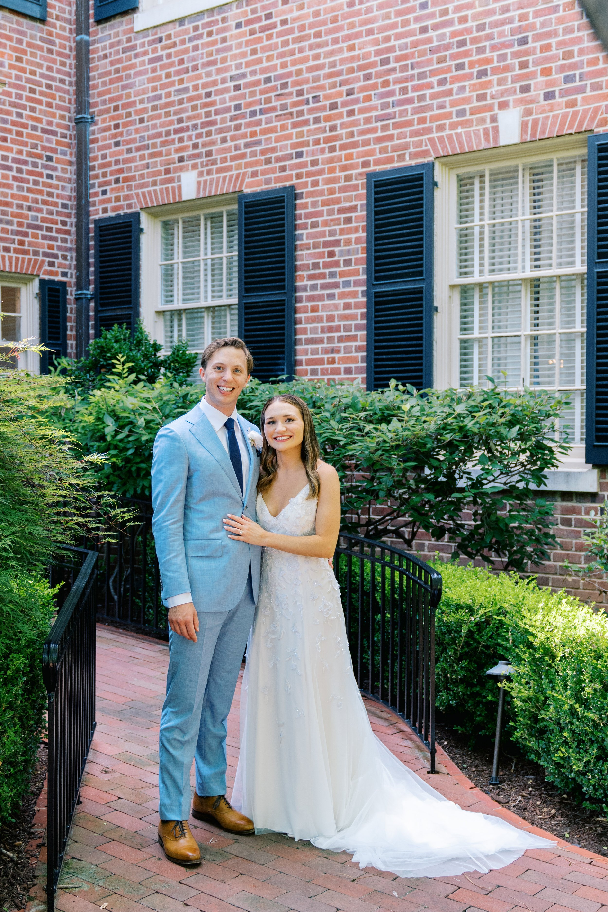 Beautiful Bride and Groom Jewish Wedding at The Carolina Inn Chapel Hill North Carolina Fancy This Photography