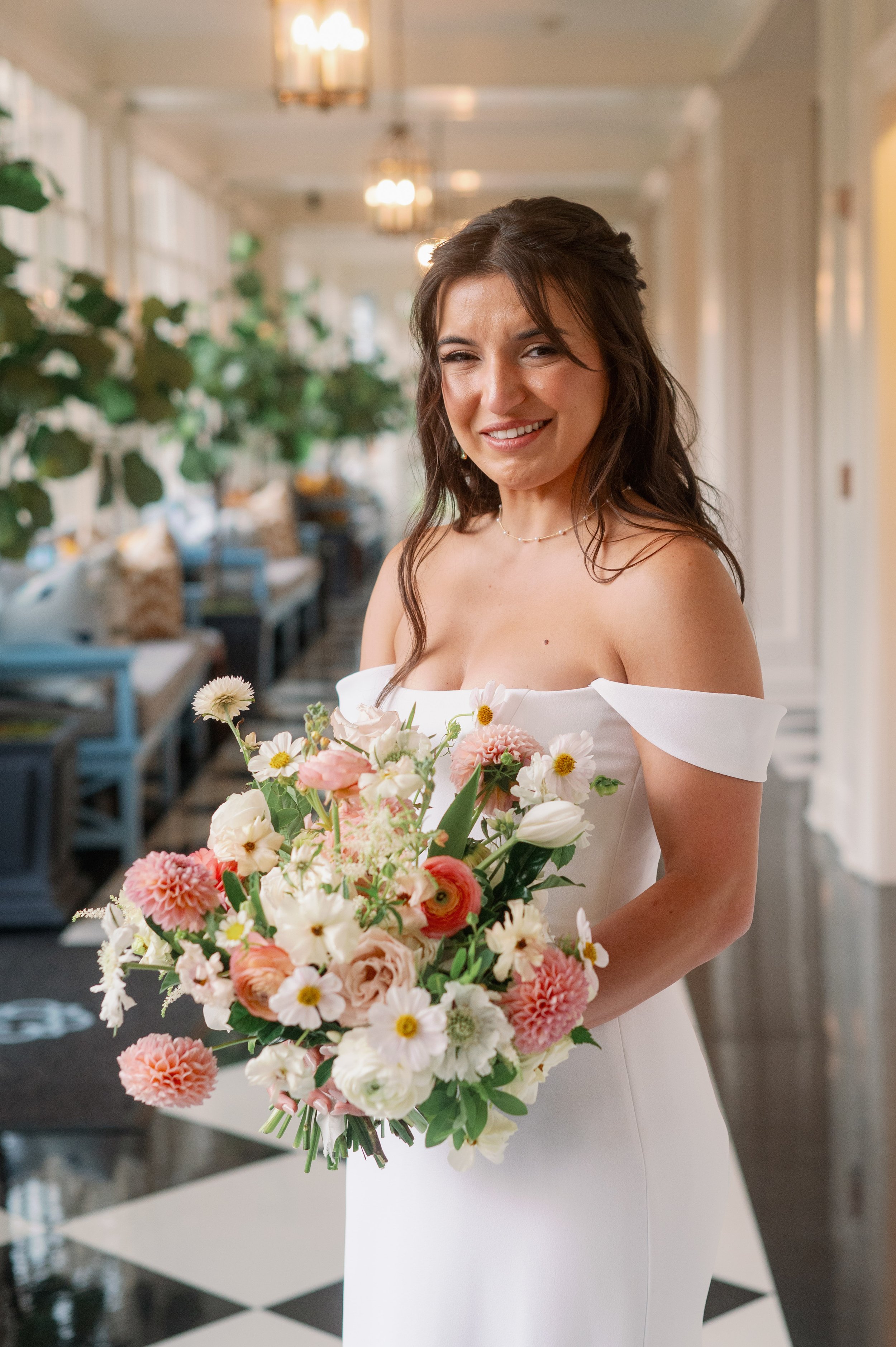 Bridal Portrait Wedding at The Carolina Inn North Carolina Fancy This Photography