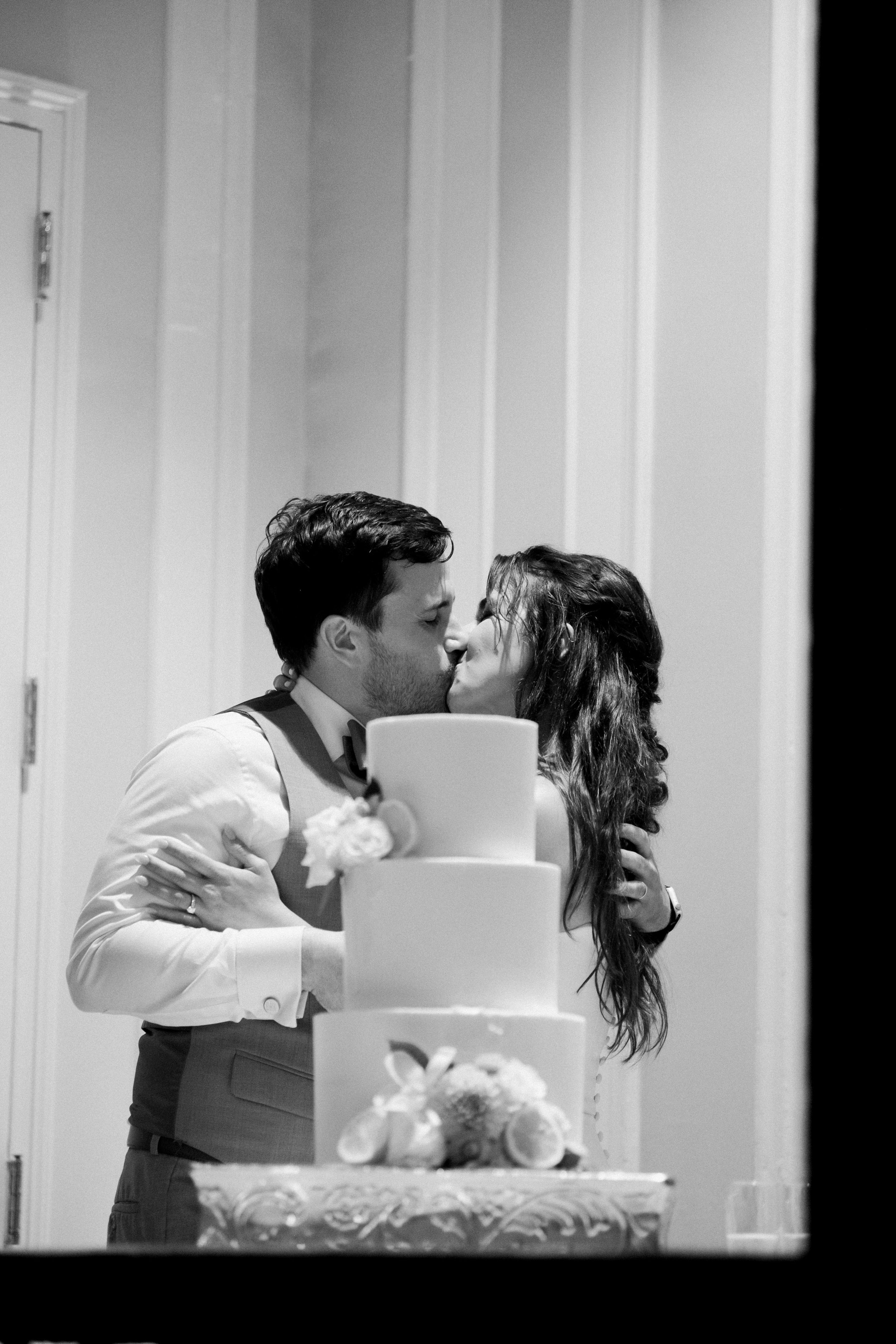 Cake Cutting Wedding at The Carolina Inn North Carolina Fancy This Photography