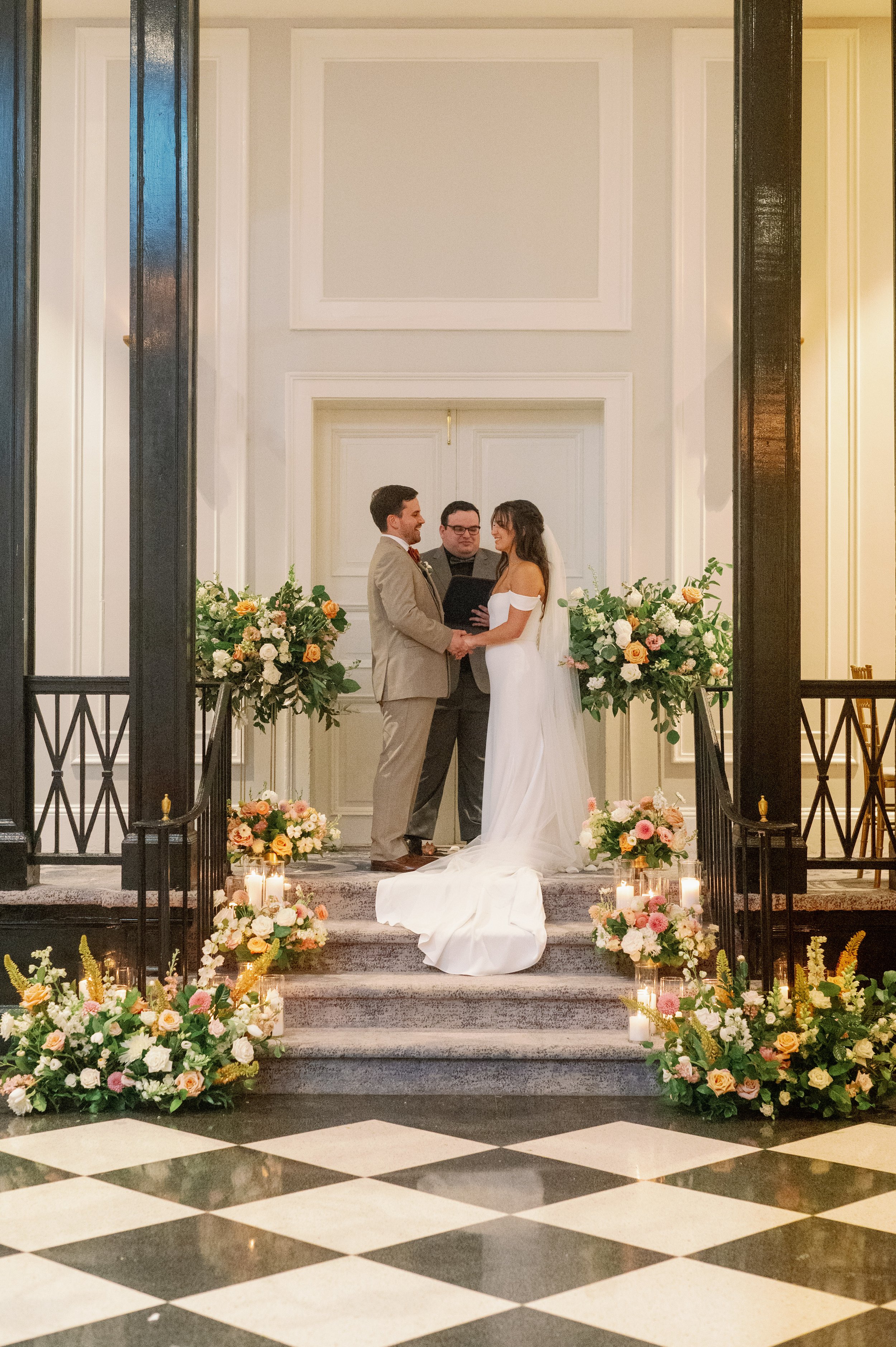 Ceremony Vows Old Well Ballroom Wedding at The Carolina Inn North Carolina Fancy This Photography