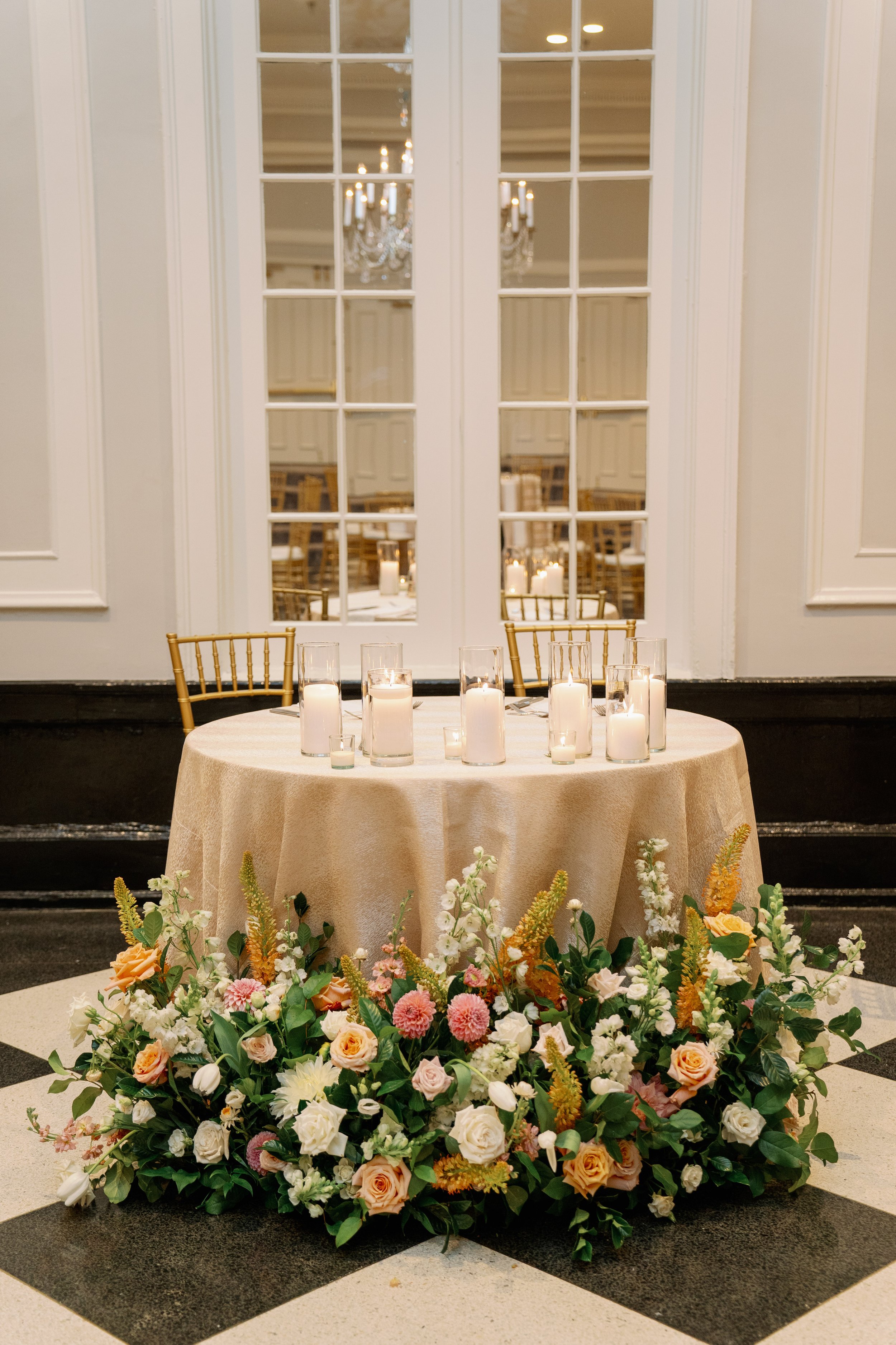 Romantic Sweetheart Table Wedding at The Carolina Inn North Carolina Fancy This Photography