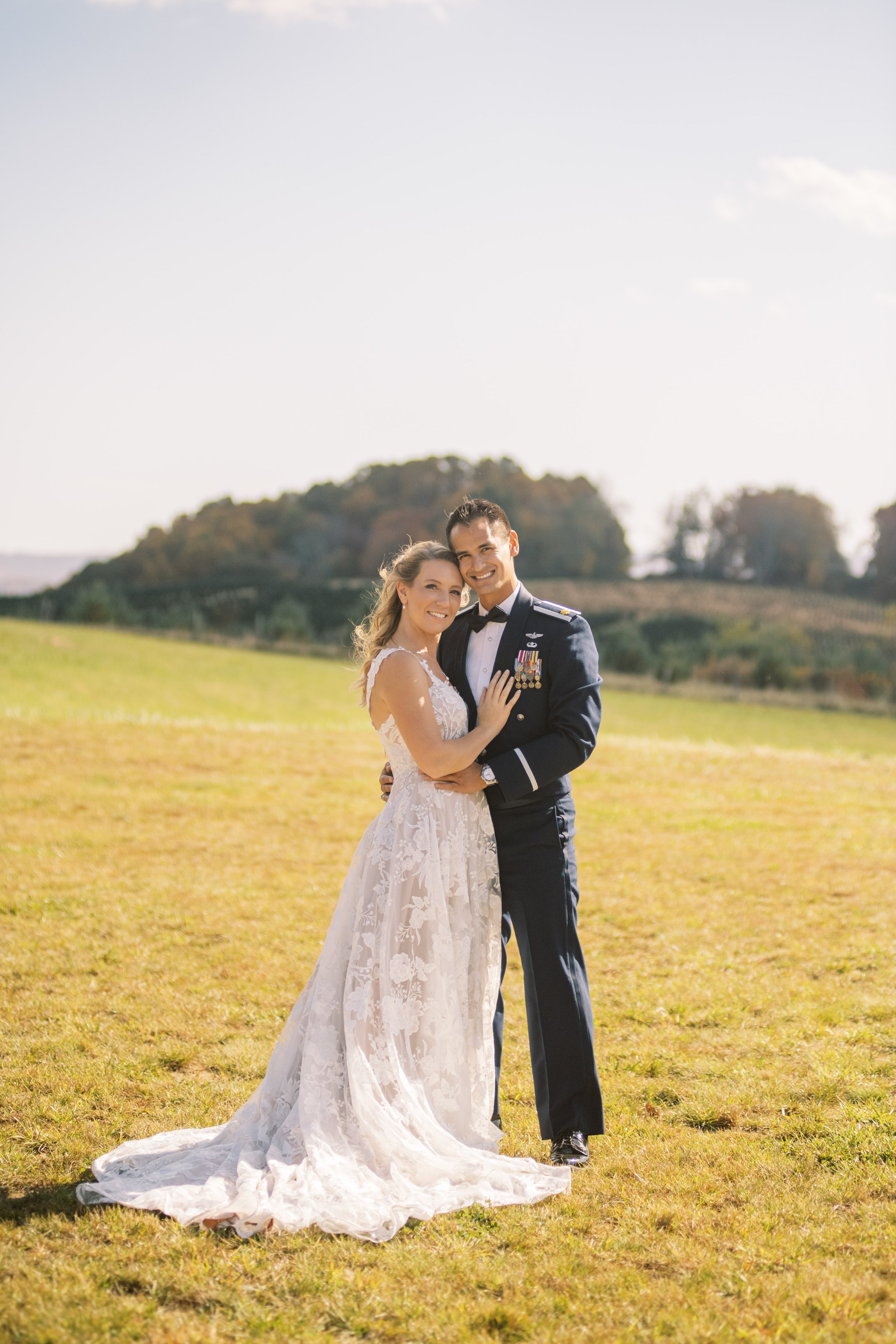 Bride and Groom Portrait The Mill at Rock Creek Wedding in Boone NC Fancy This Photography 