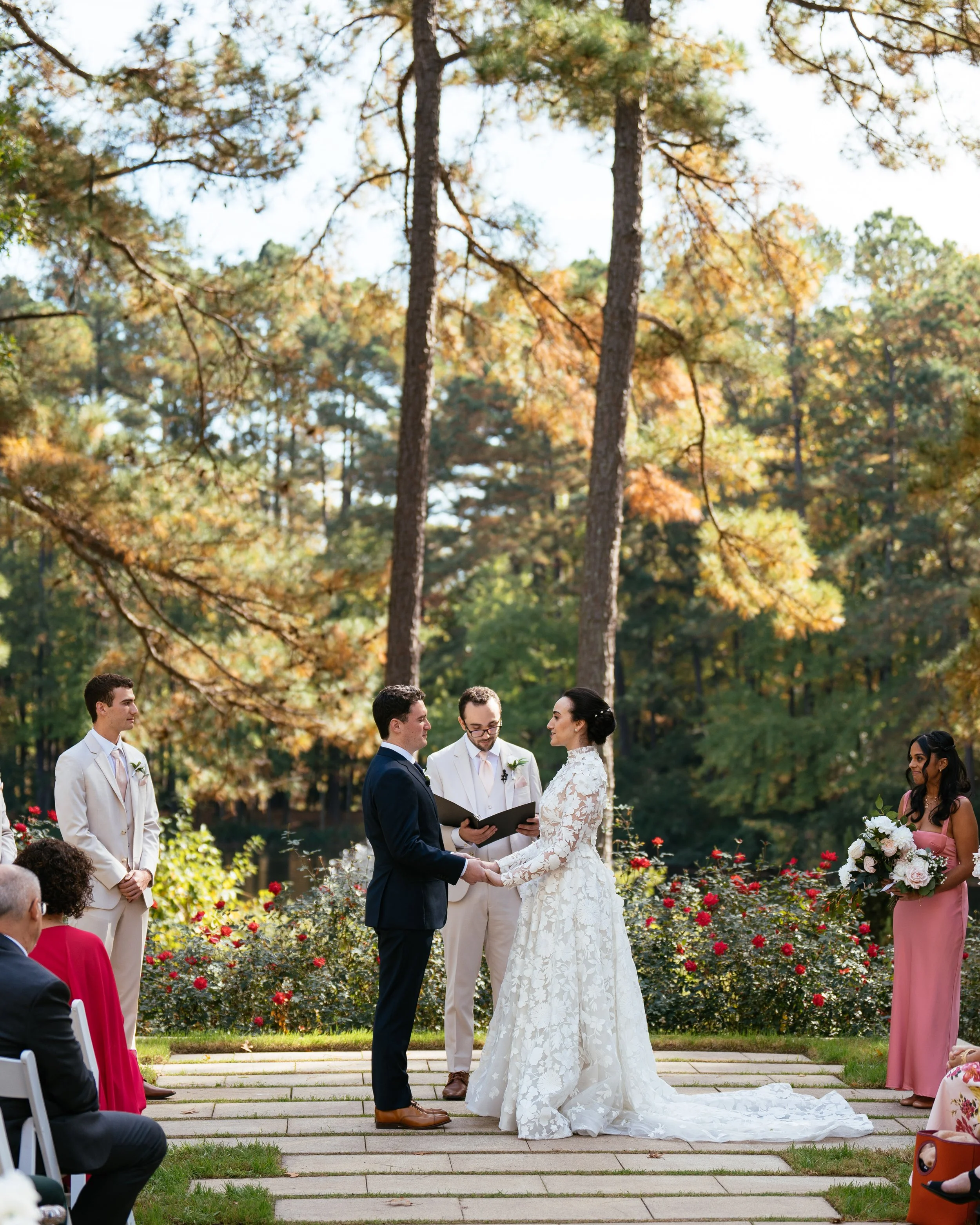 Outdoor Wedding Ceremony at The Umstead Hotel | Cary NC Wedding Venue