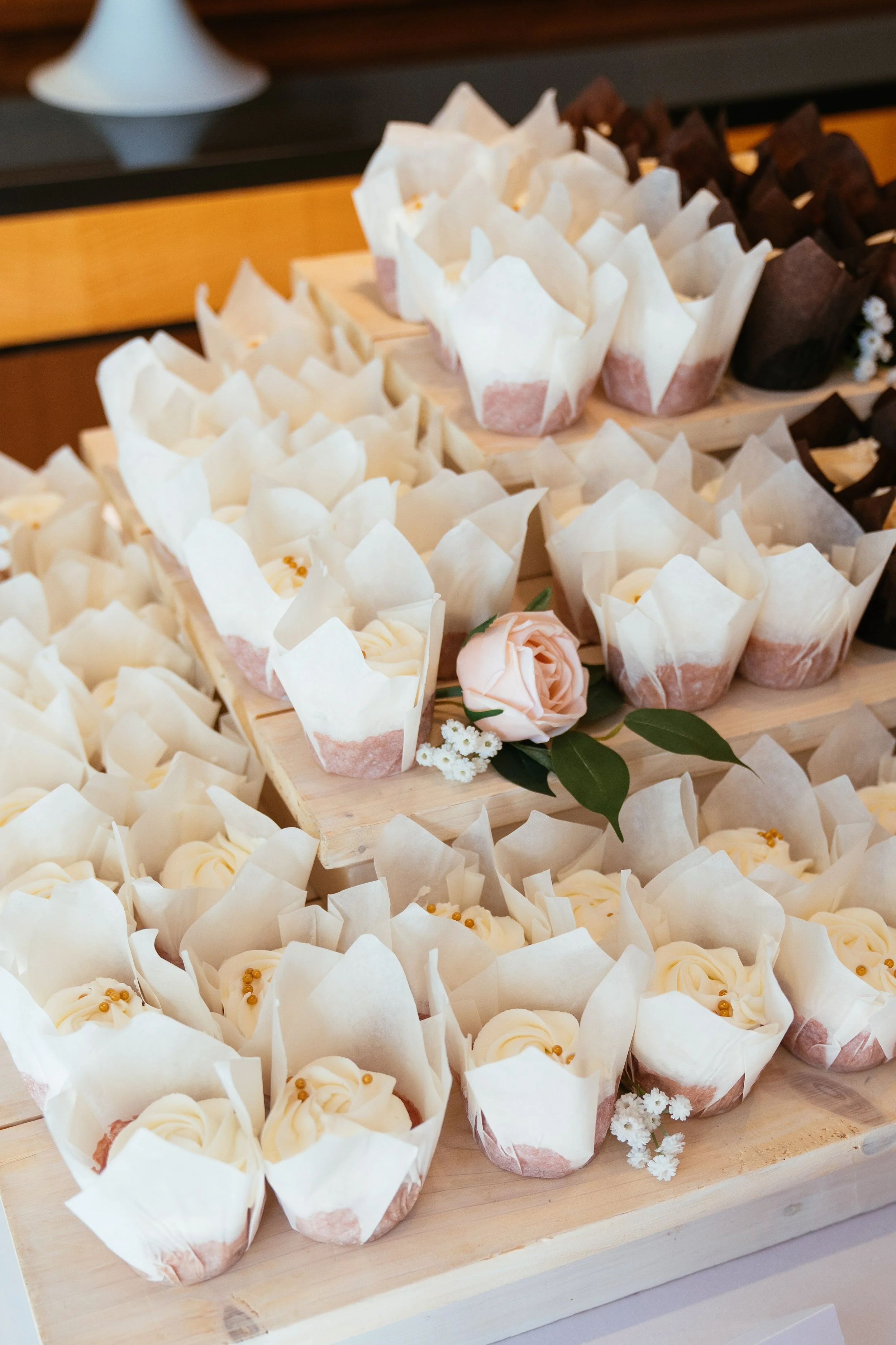 Wedding Dessert Display at The Umstead Hotel Cary NC