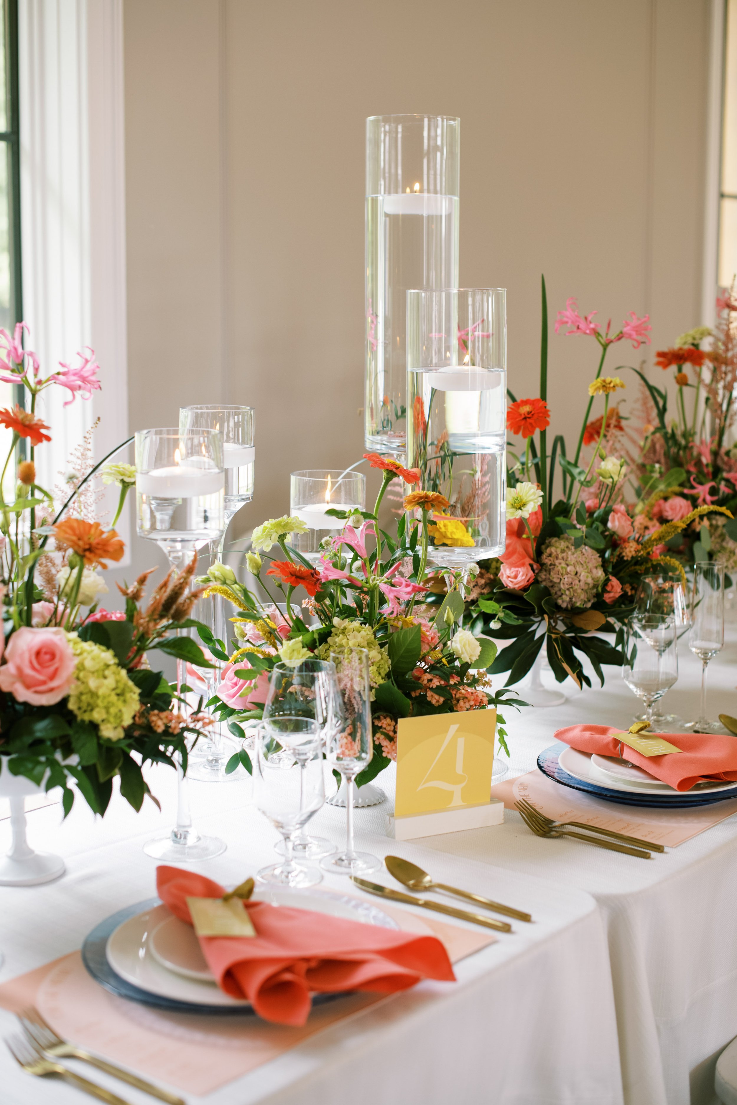 Elegant Wedding Tablescape at The Bradford