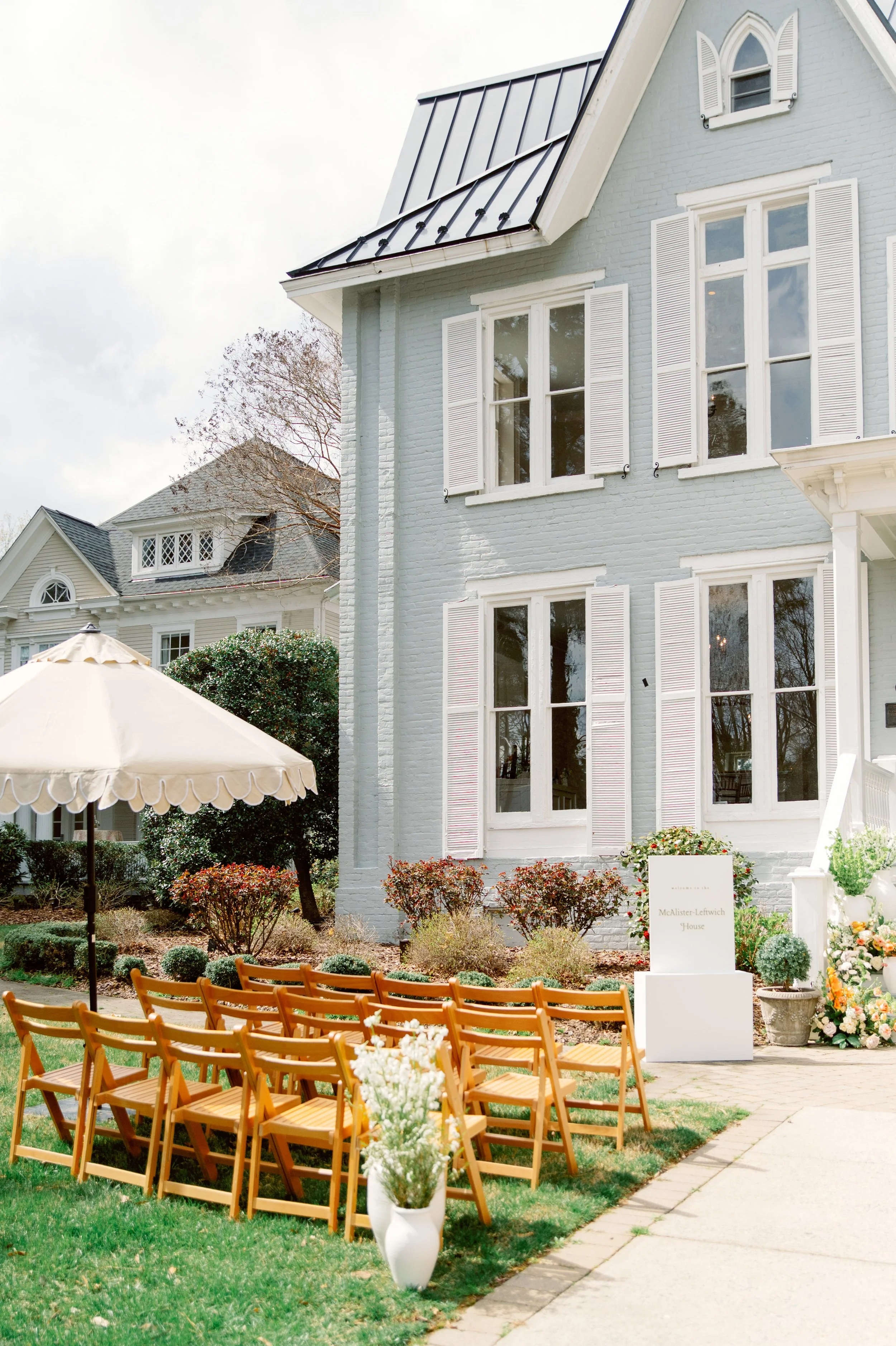 Why We Love McAlister-Leftwich House Weddings in Greensboro