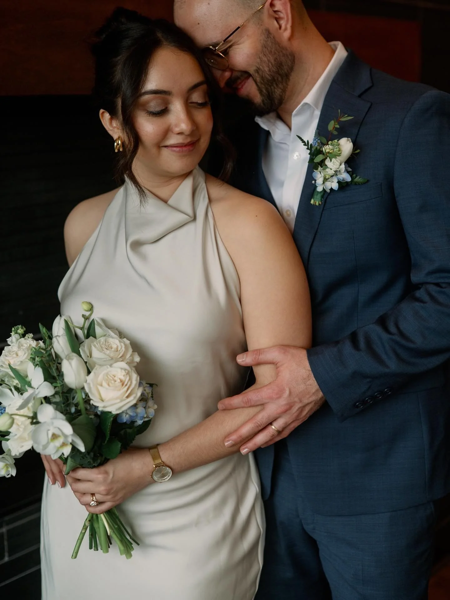 Daniela &amp; Andrei, eloped. These love stories might be some of my favorites. They married on the rooftop of their apartment complex. It&rsquo;s the small things that matter. Yall, the love was so bright for this one. 

Photos by Nikki