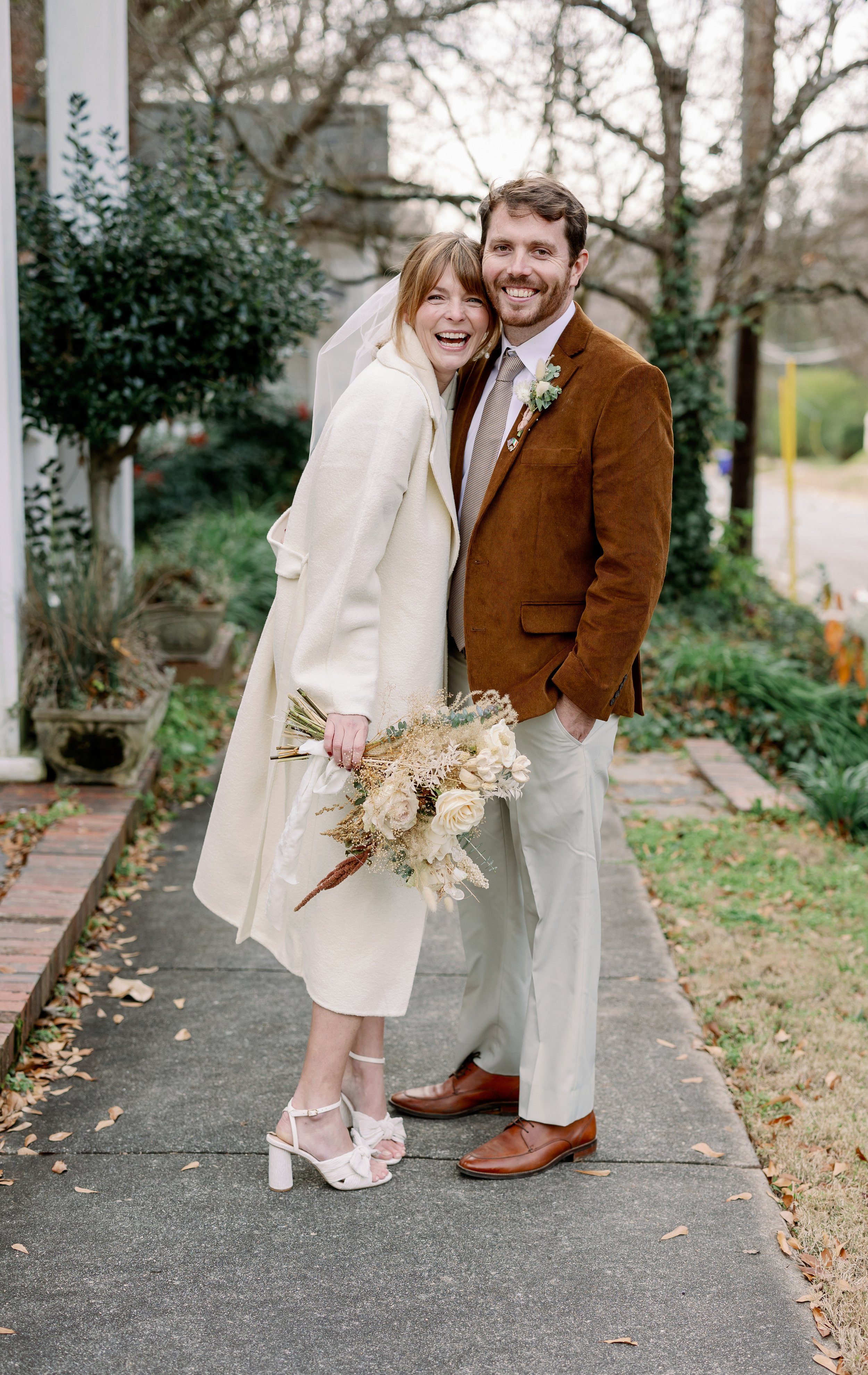 Winter Courthouse Elopement in Hillsborough, NC — Fancy This Photography