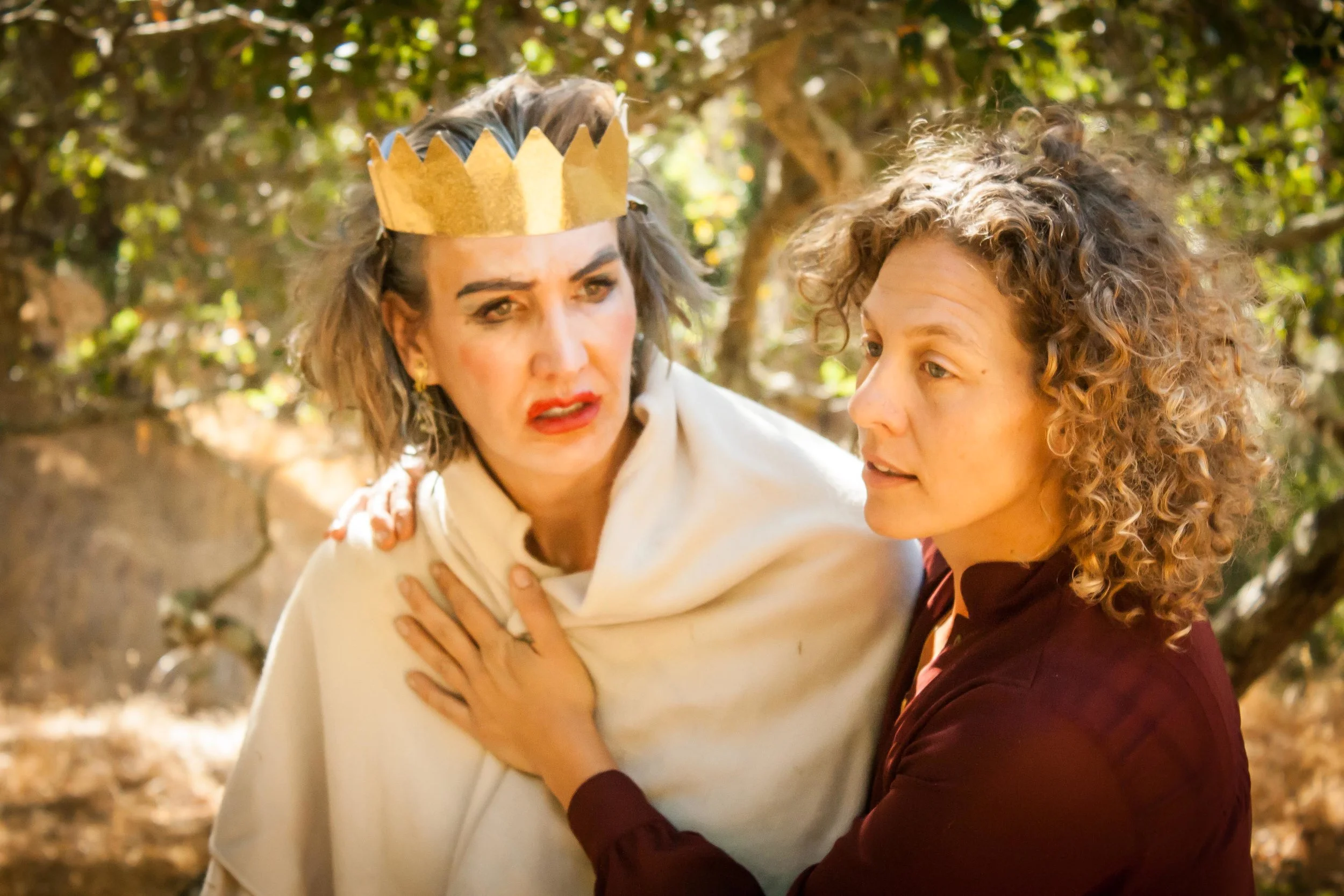 Courtney Walsh and Ava Roy, We Players - Mother Lear