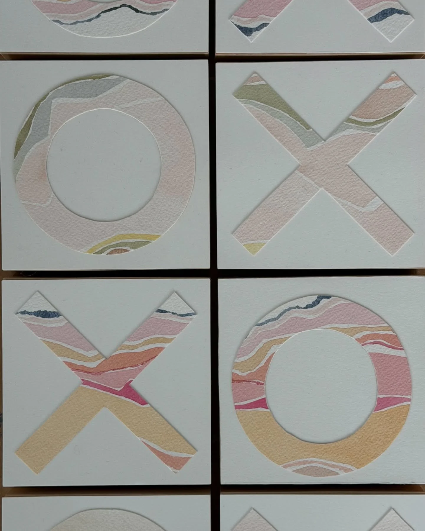 &ldquo;Love is stronger than hate&rdquo;, said Desmond Tutu. I have to believe he was correct. Happy Valentine&rsquo;s Day. 

I am so close to finally pouring resin on these Xs and Os. Bought the can of butane needed to burn the bubbles that will for